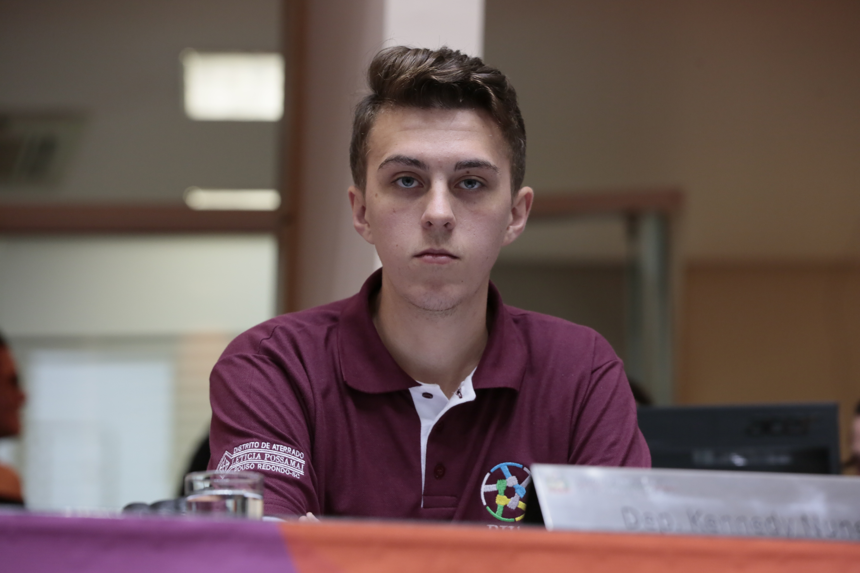 Sessão Ordinária do Parlamento Jovem.