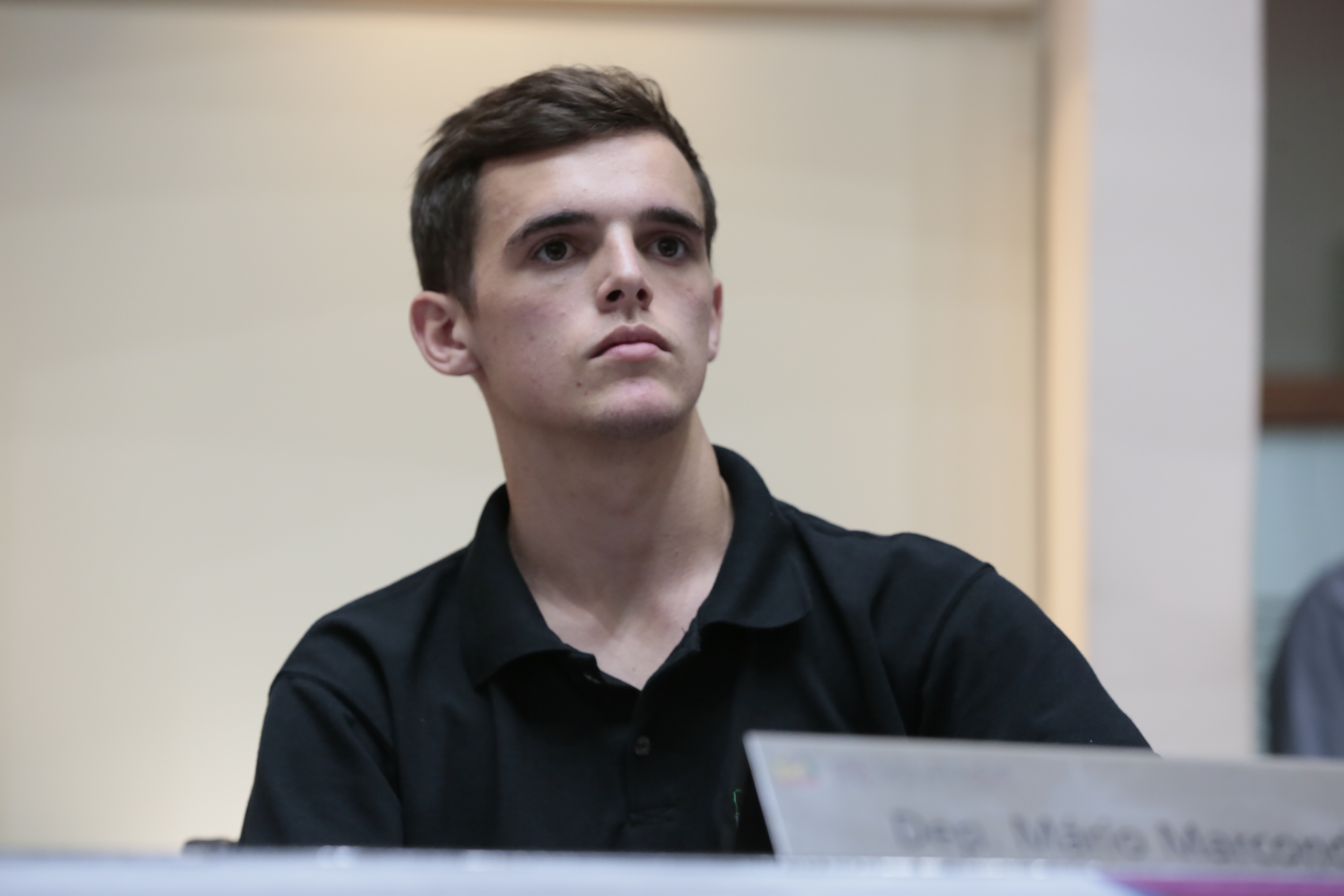 Sessão Ordinária do Parlamento Jovem.