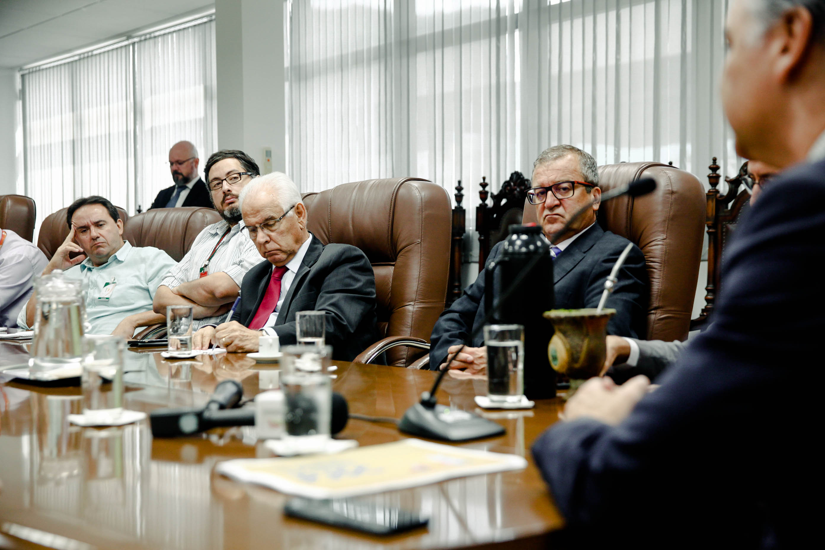 Coletiva com o presidente do TJ - Dia de prestação de contas do Judiciário Catarinense