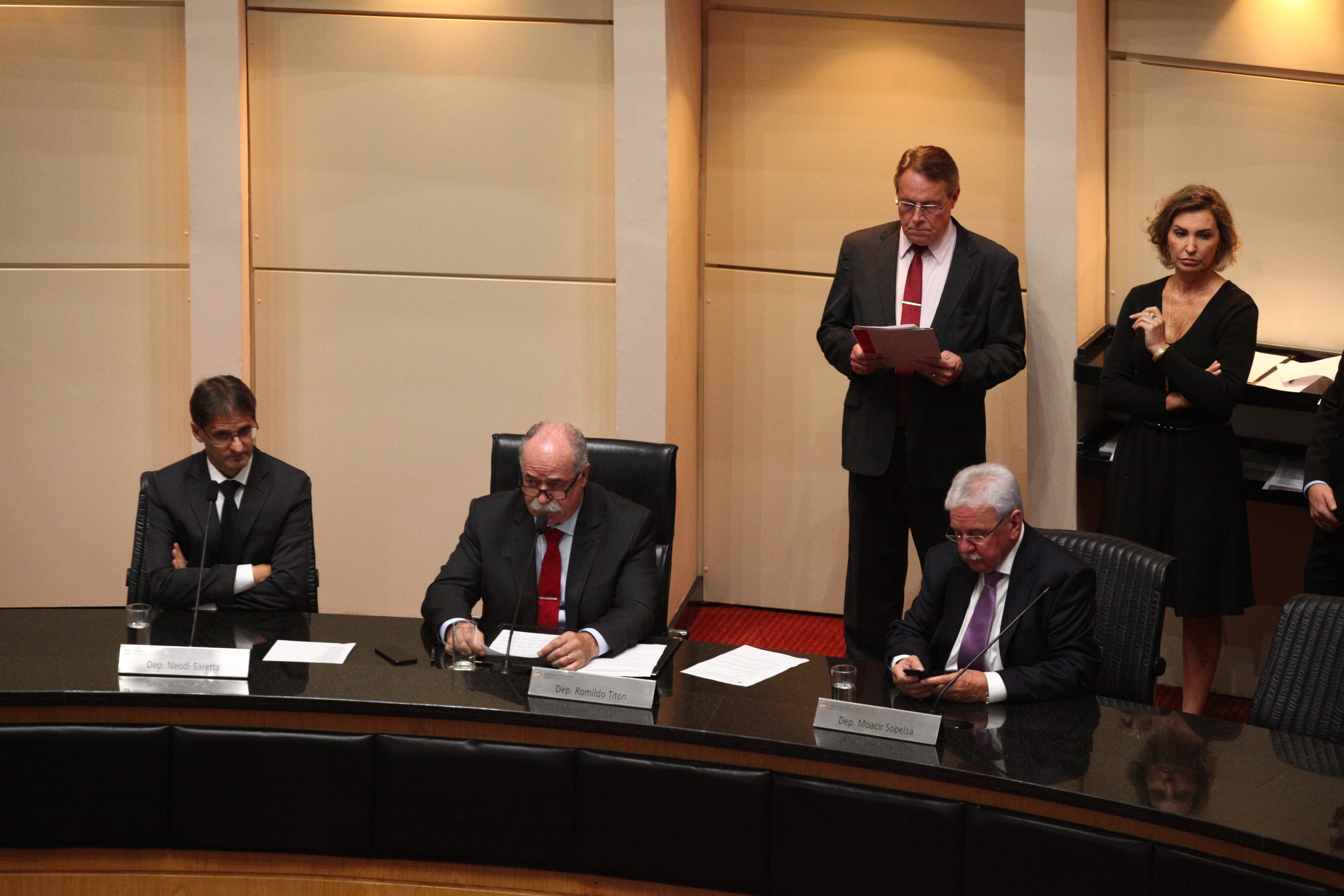 Eleição da Mesa diretora. Foto: Solon Soares