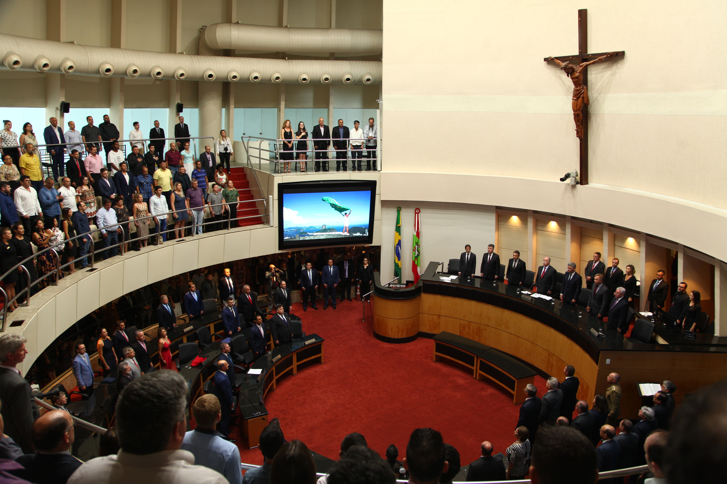 Sessão de Posse dos Deputados. Foto: Solon Soares