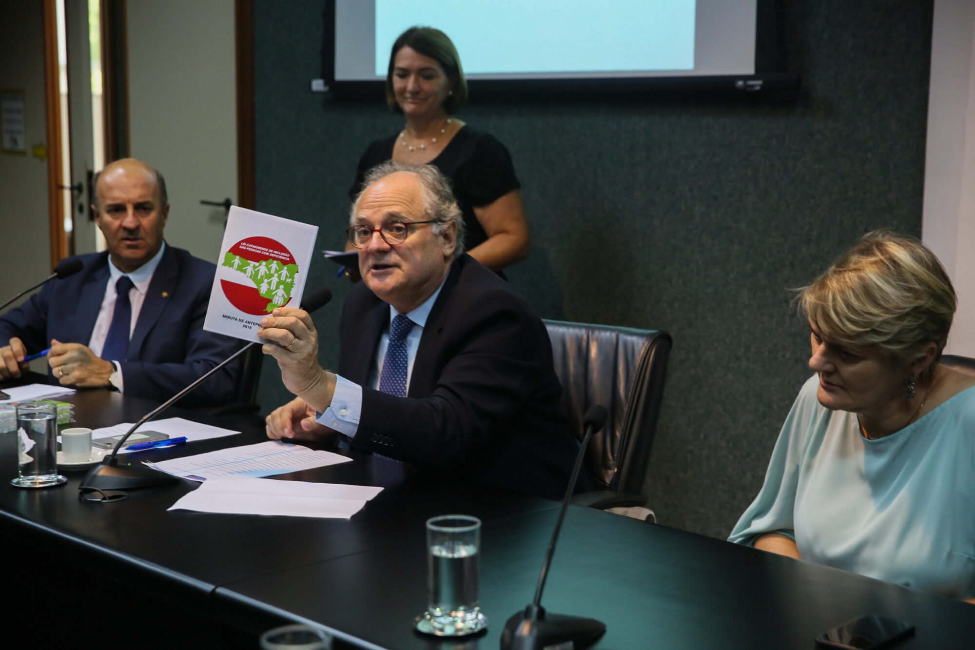 Deputado Dr. Vicente Caropreso na instalação da Comissão de Defesa dos Direitos da Pessoa com Deficiência