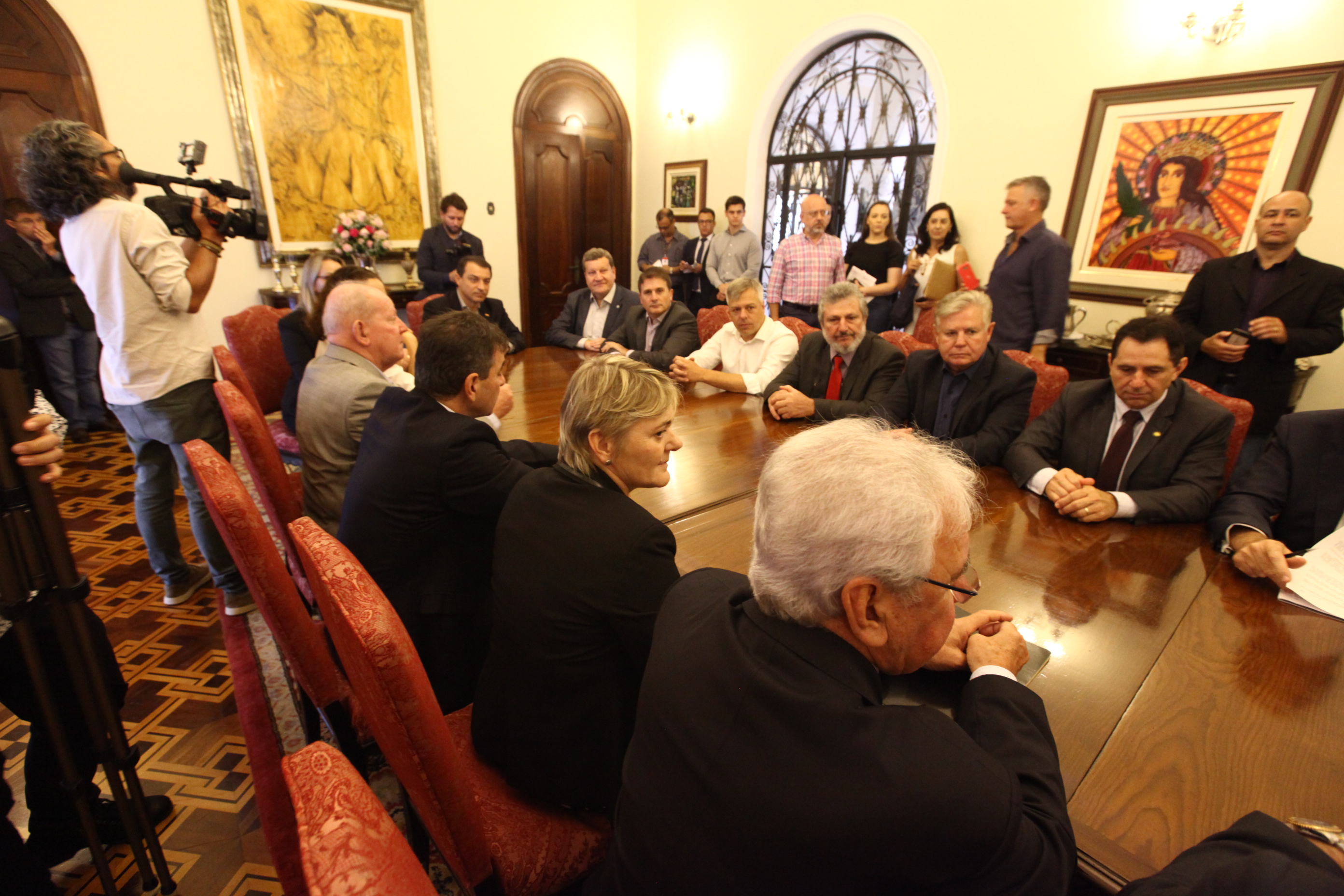 Reunião da Bancada do Oeste Com Governador