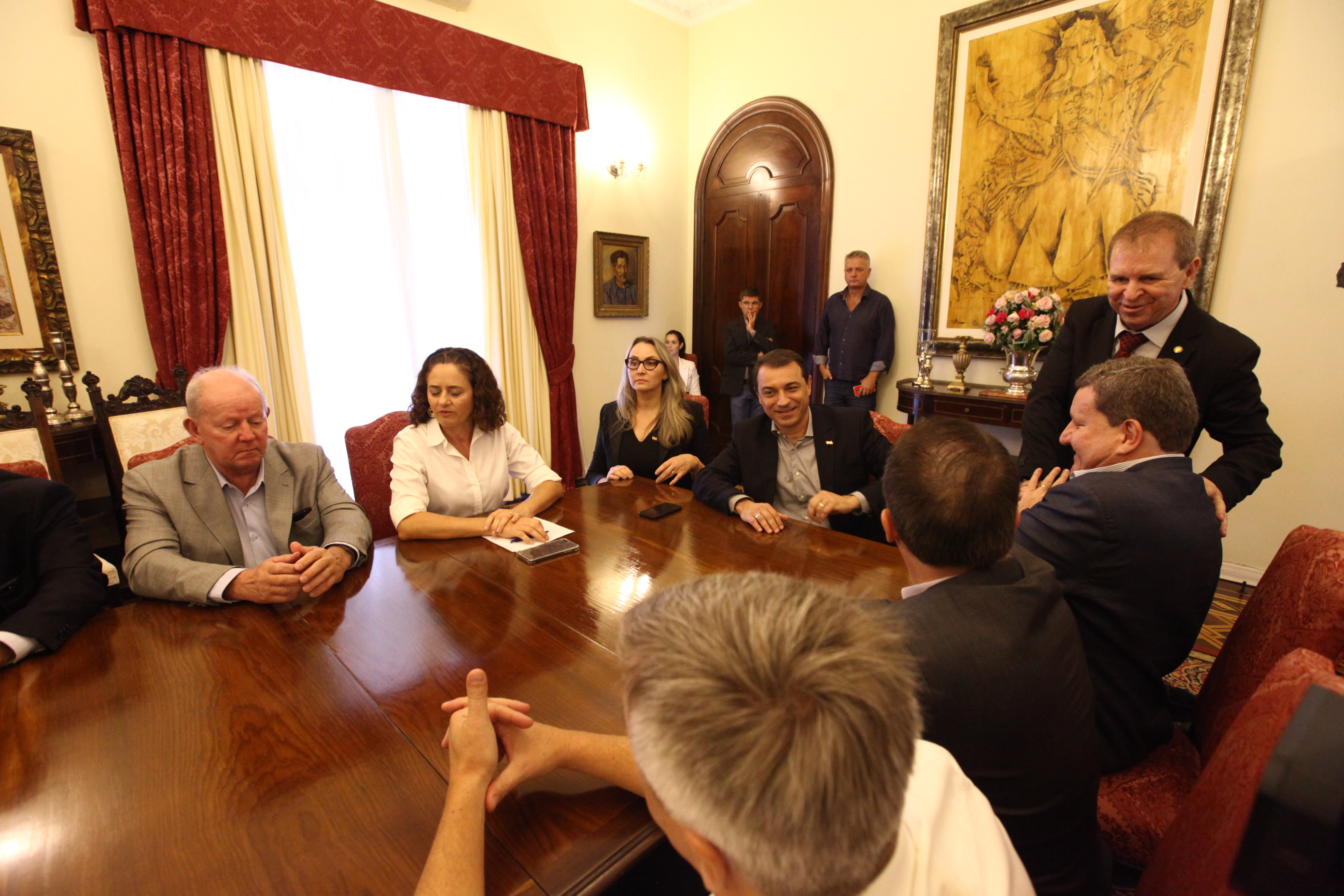Reunião da Bancada do Oeste Com Governador