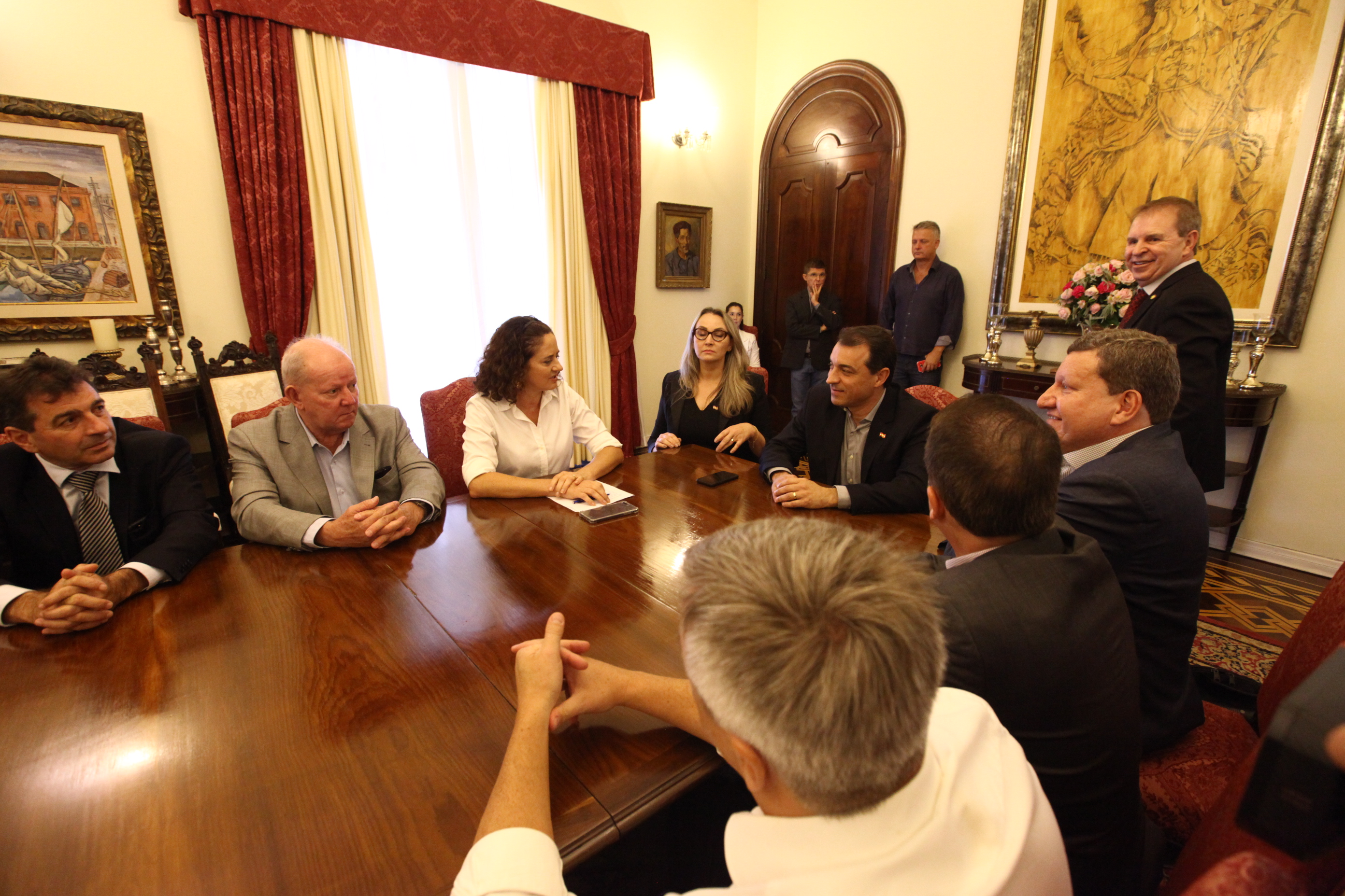 Reunião da Bancada do Oeste Com Governador