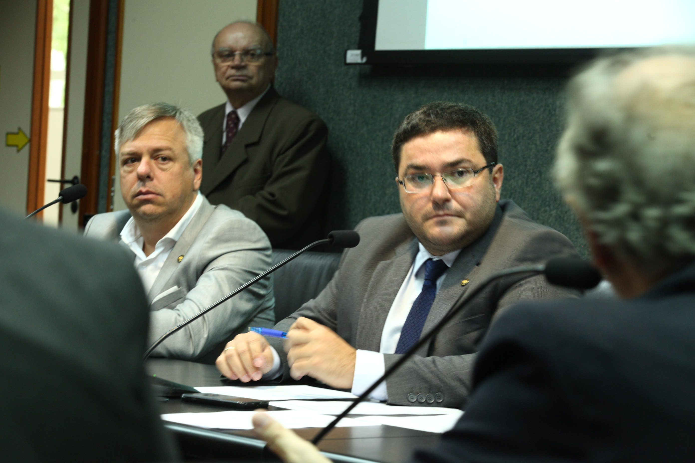 INSTALAÇÃO DAS COMISSÕES - Comissão de Defesa dos Direitos do Idoso. Deputado Ricardo Alba (PSL) e Deputado Fabiano da Luz (PT)