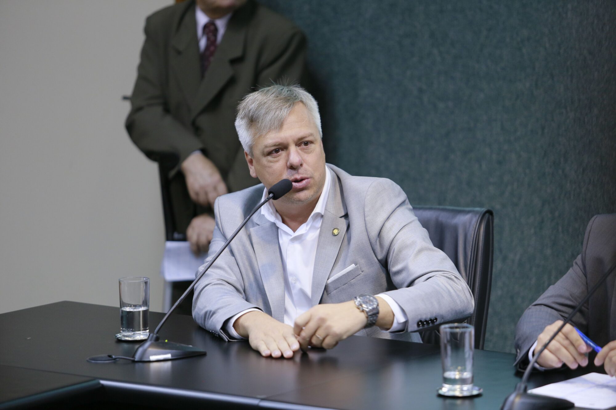 Fabiano da Luz é vice-presidente da Comissão de Direitos do Idoso