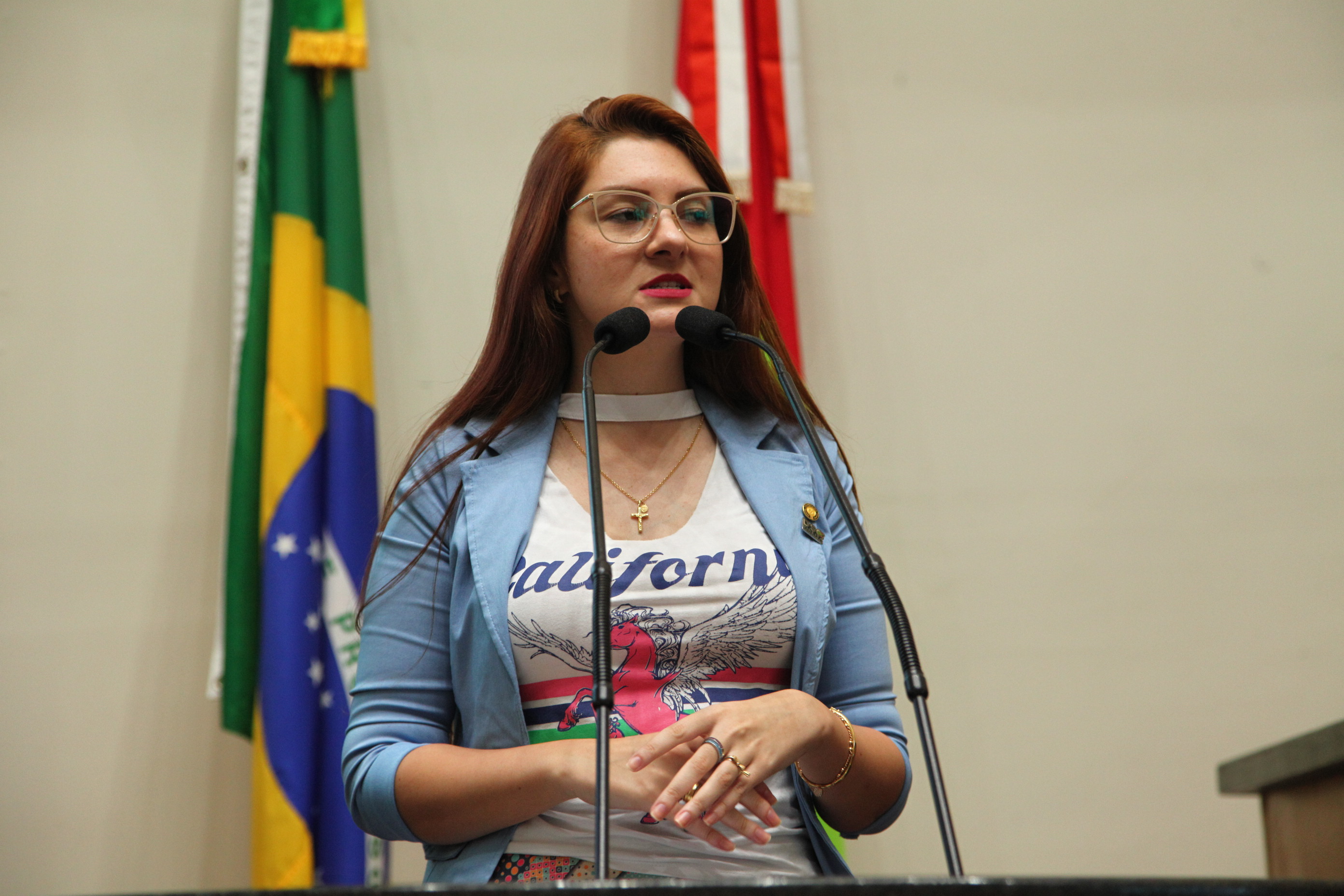 Sessão Plenária em 07/03/2019 - Deputada Ana Paula Campagnolo (PSL)