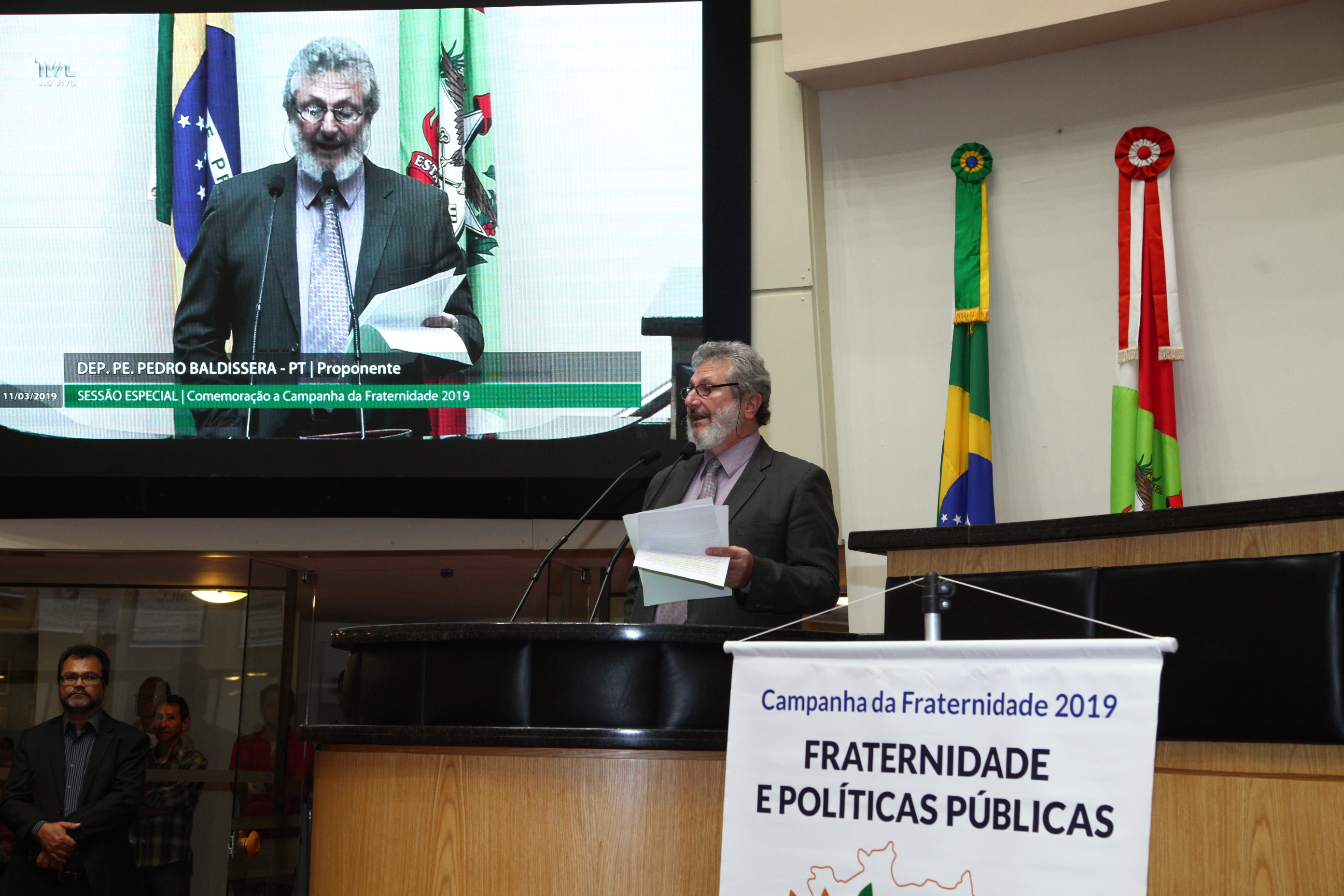 Sessão Especial em Comemoração a Campanha da Fraternidade 2019