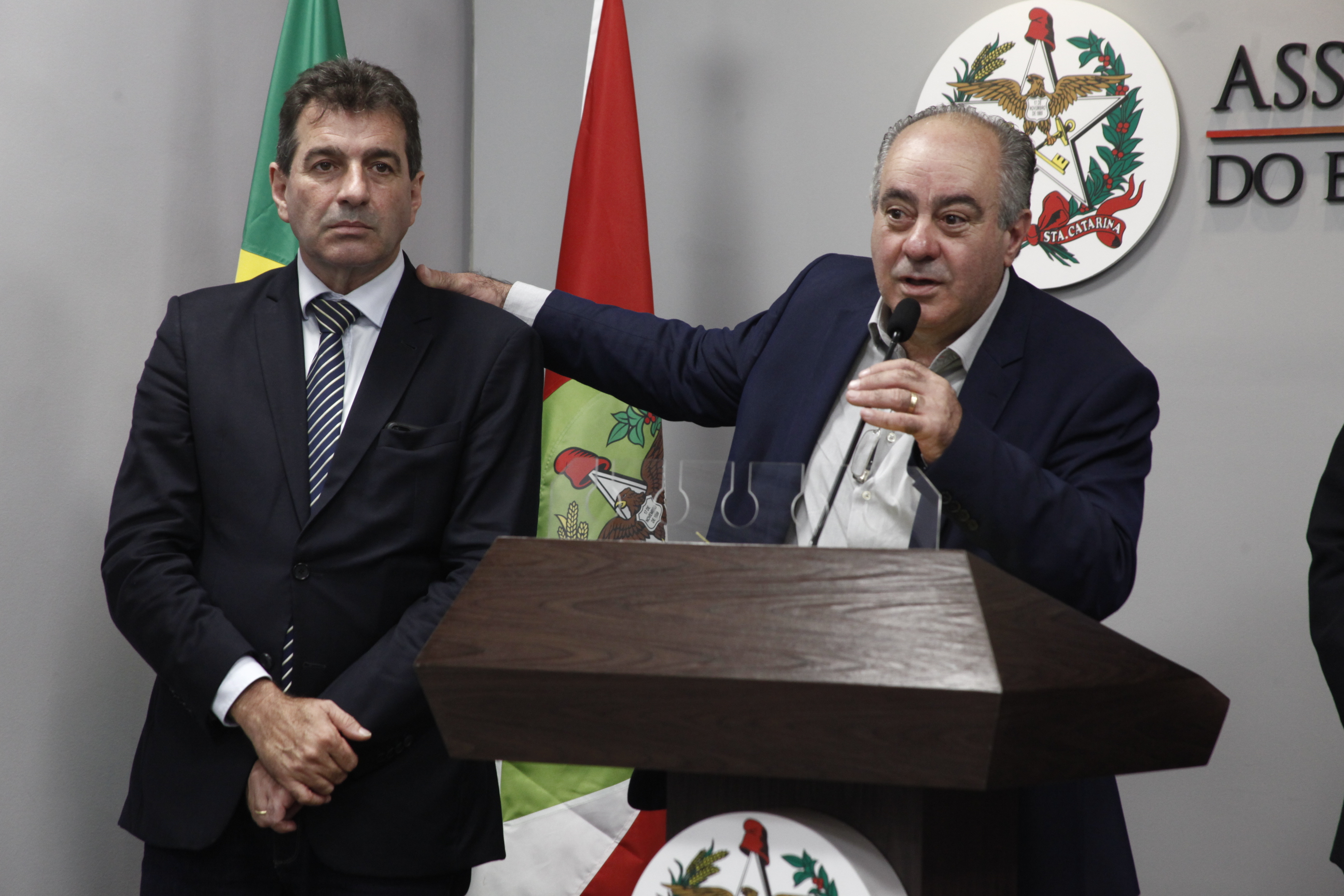 Frente Parlamentar Norte/Nordeste é lançada na Sala da Imprensa da Alesc.