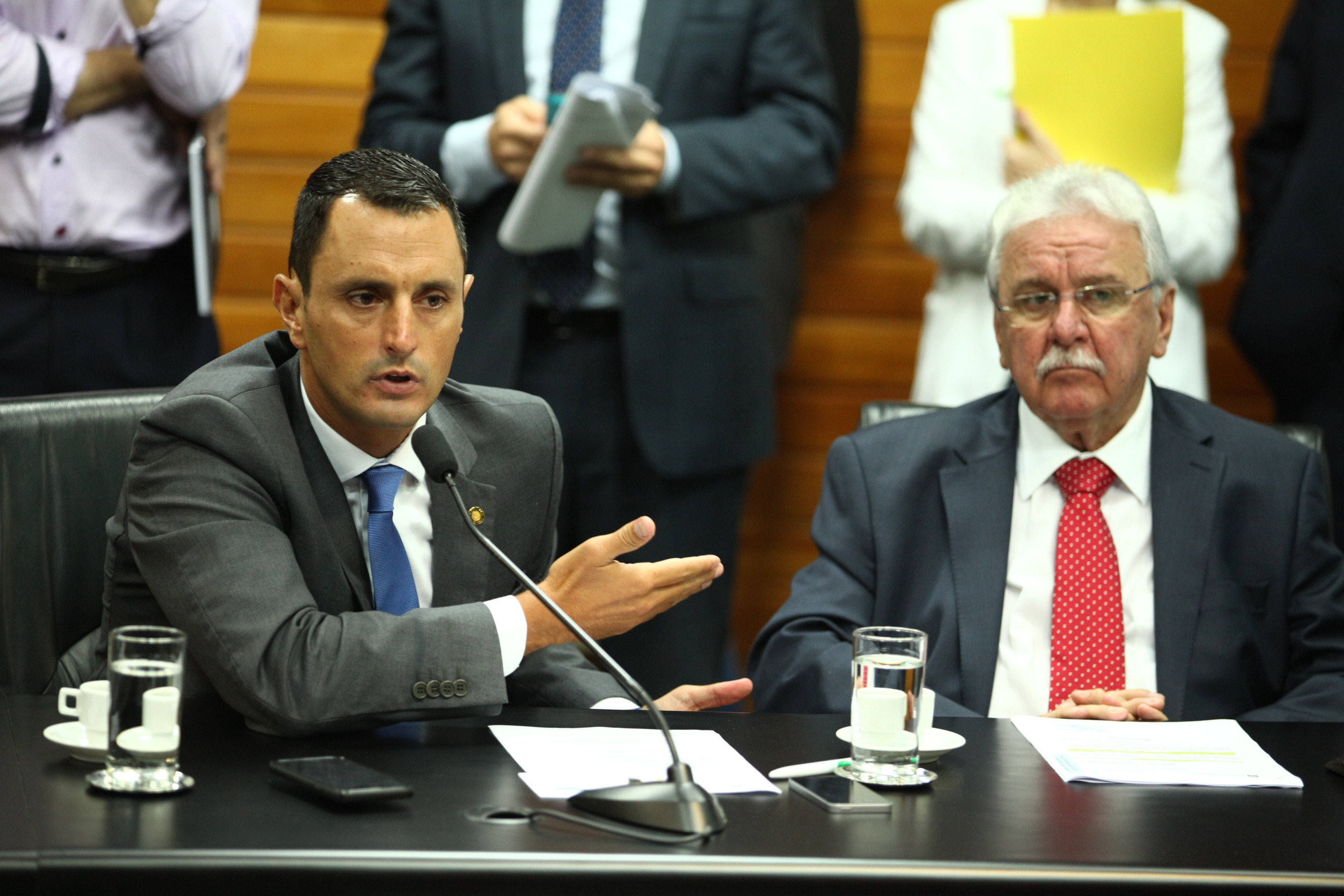 Comissão de Trabalho - Deputado João Amin (PP) e Deputado Moacir Sopelsa (PMDB)