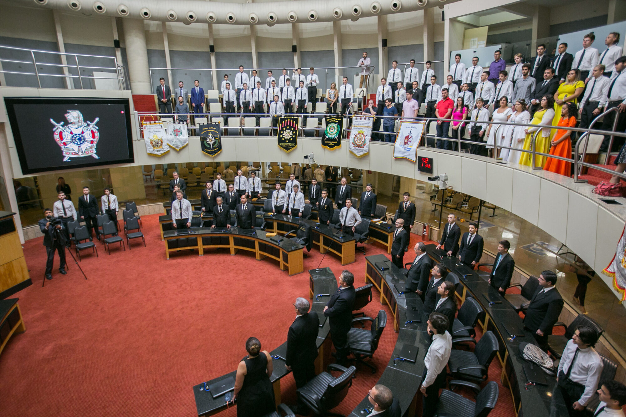 Sessão Especial da Assembleia Legislativa celebrou os 100 anos da Ordem DeMolay.