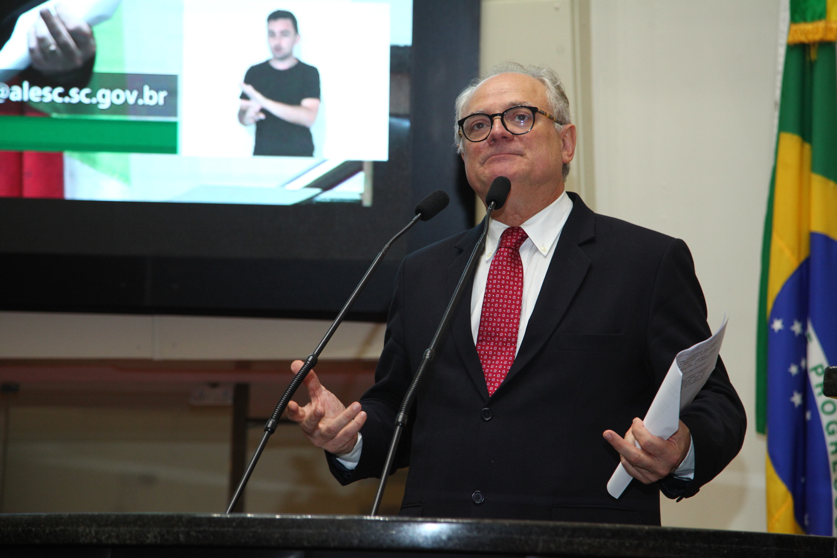 Sessão Plenária - Deputado Vicente Caropreso (PSDB)
