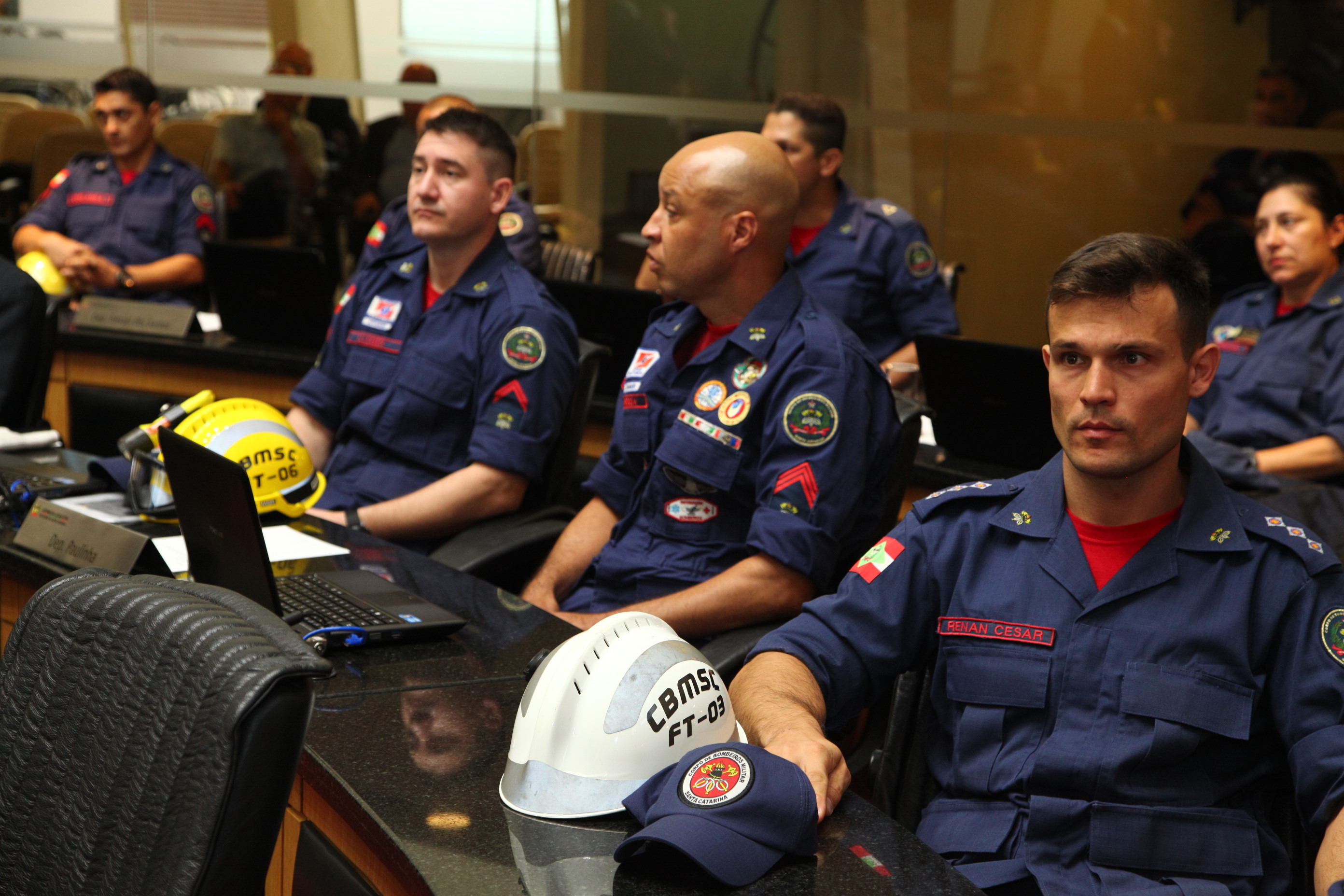 Homenagem aos Bombeiros Militares pela Atuação em Brumadinho