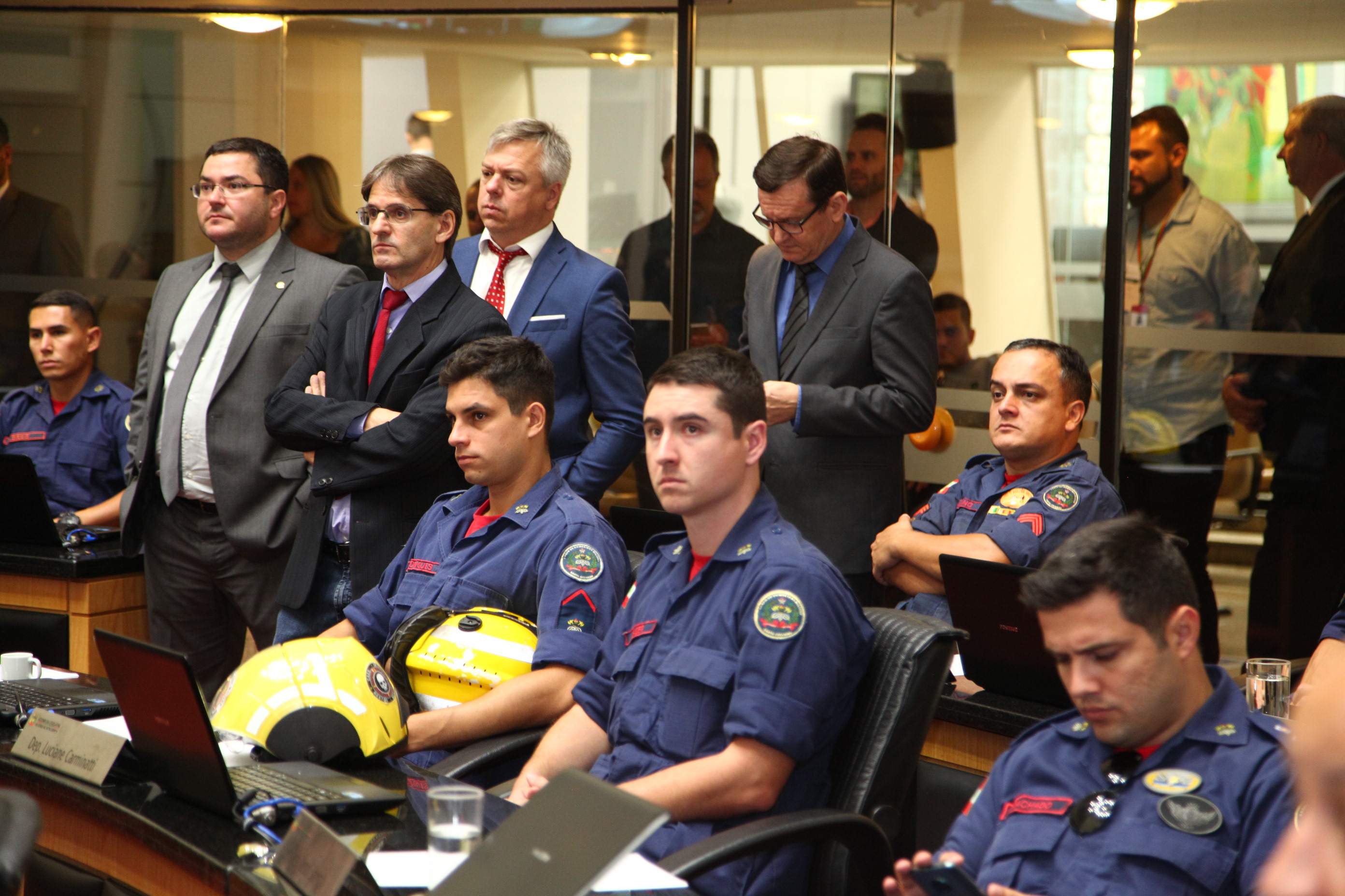 Homenagem aos Bombeiros Militares pela Atuação em Brumadinho