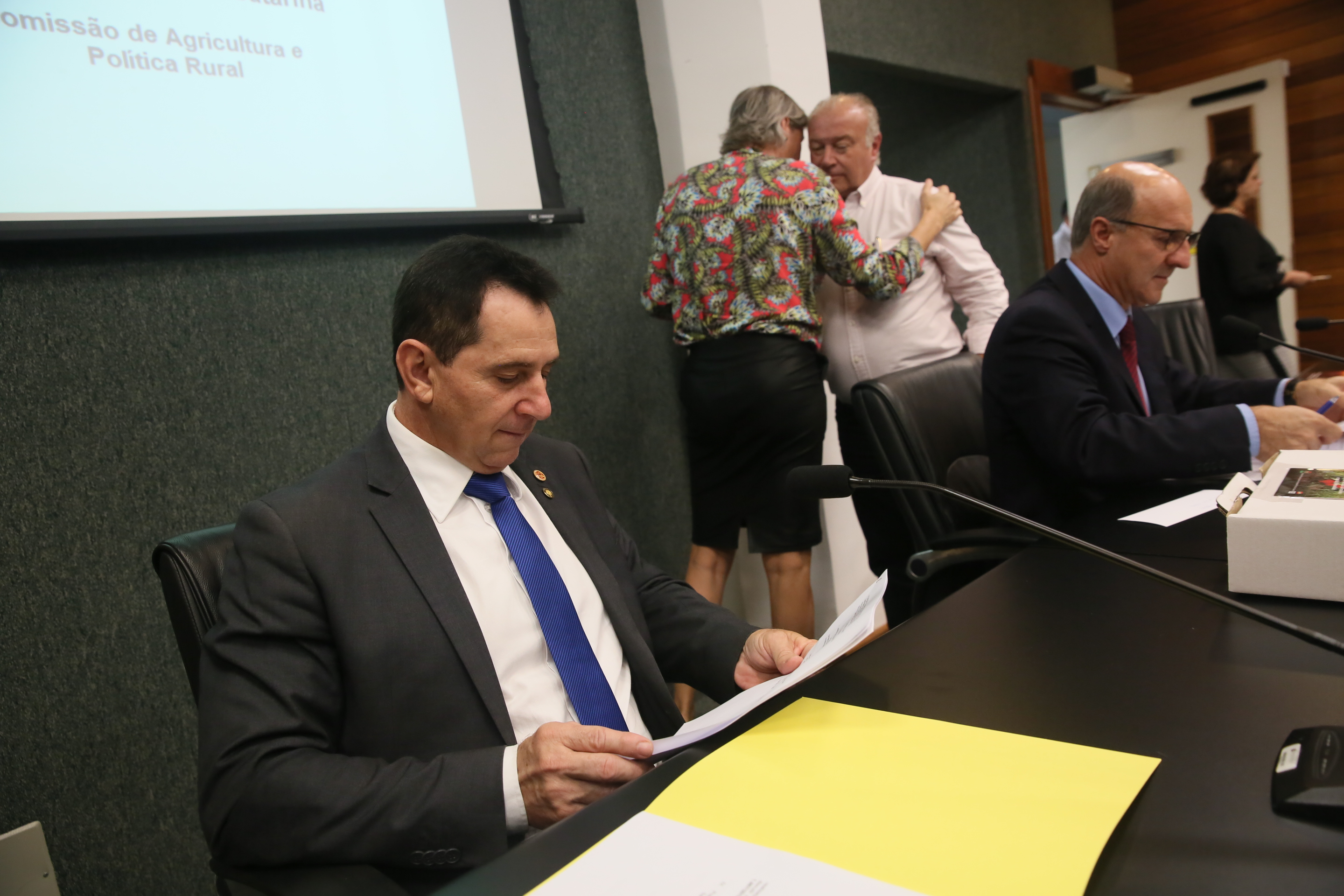 AGRICULTURA – Comissão Recebe Secretário da Agricultura e Presidente da Epagri