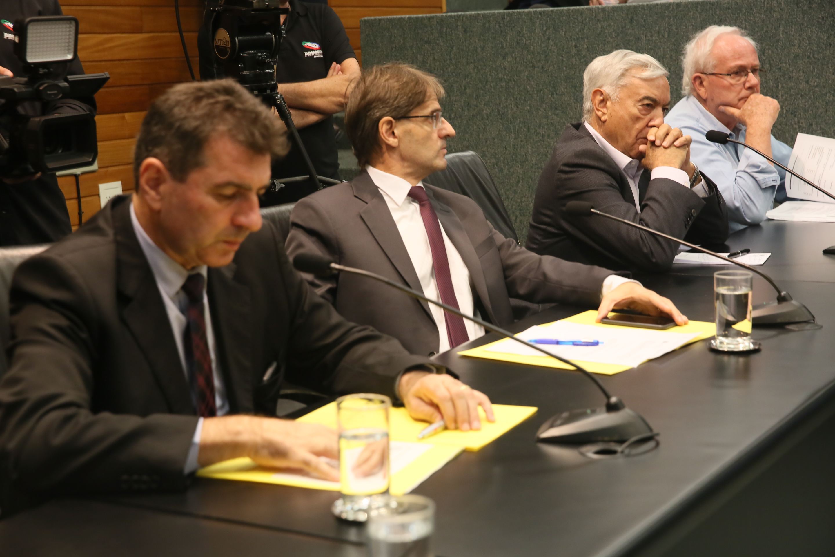 Comissão recebe o secretário de estado da Agricultura e da Pesca Ricardo de Gouvêa e a Presidente da Epagri Edilene Steinwandter para Informações das respectivas pastas.