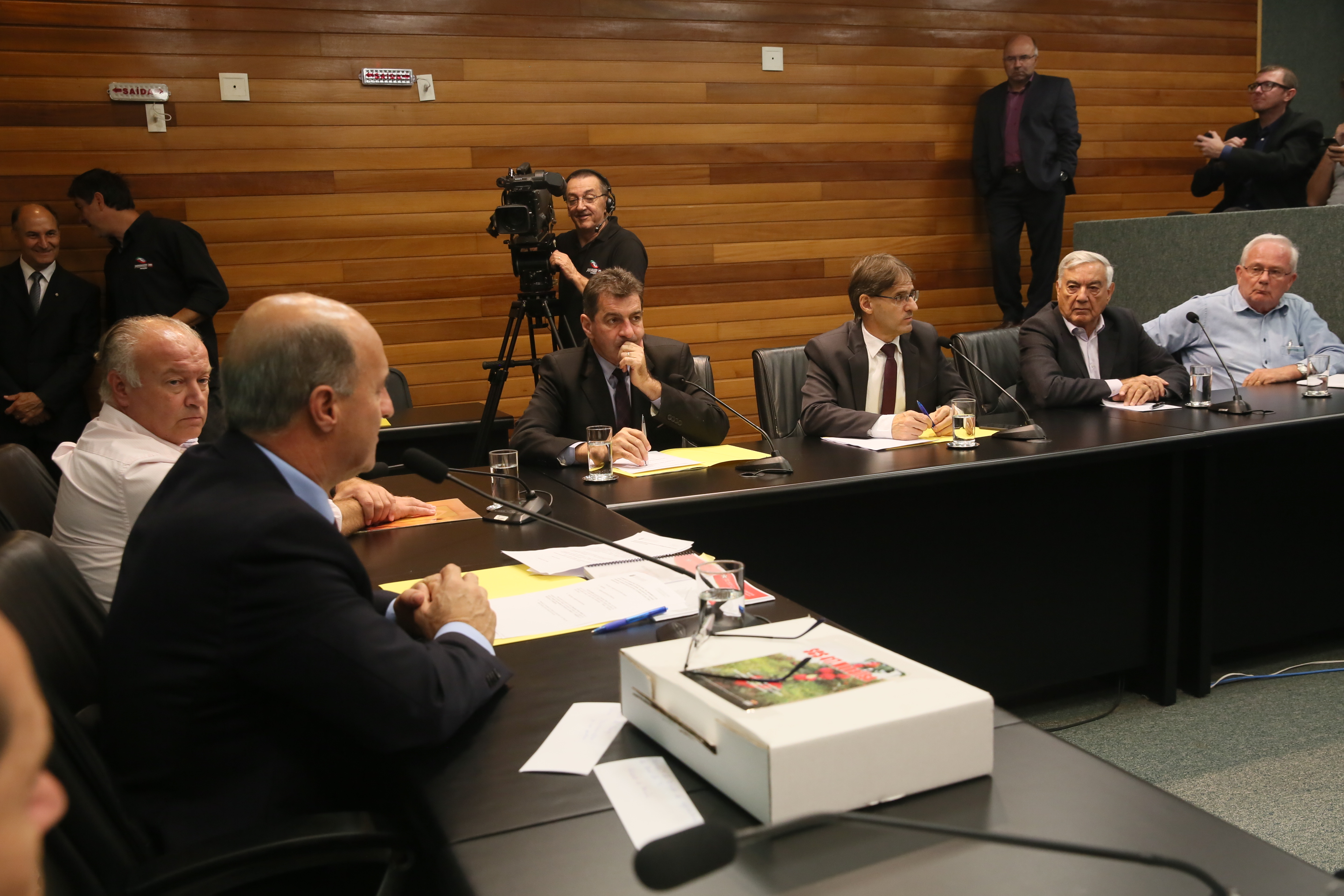 Comissão recebe o secretário de estado da Agricultura e da Pesca Ricardo de Gouvêa e a Presidente da Epagri Edilene Steinwandter para Informações das respectivas pastas.