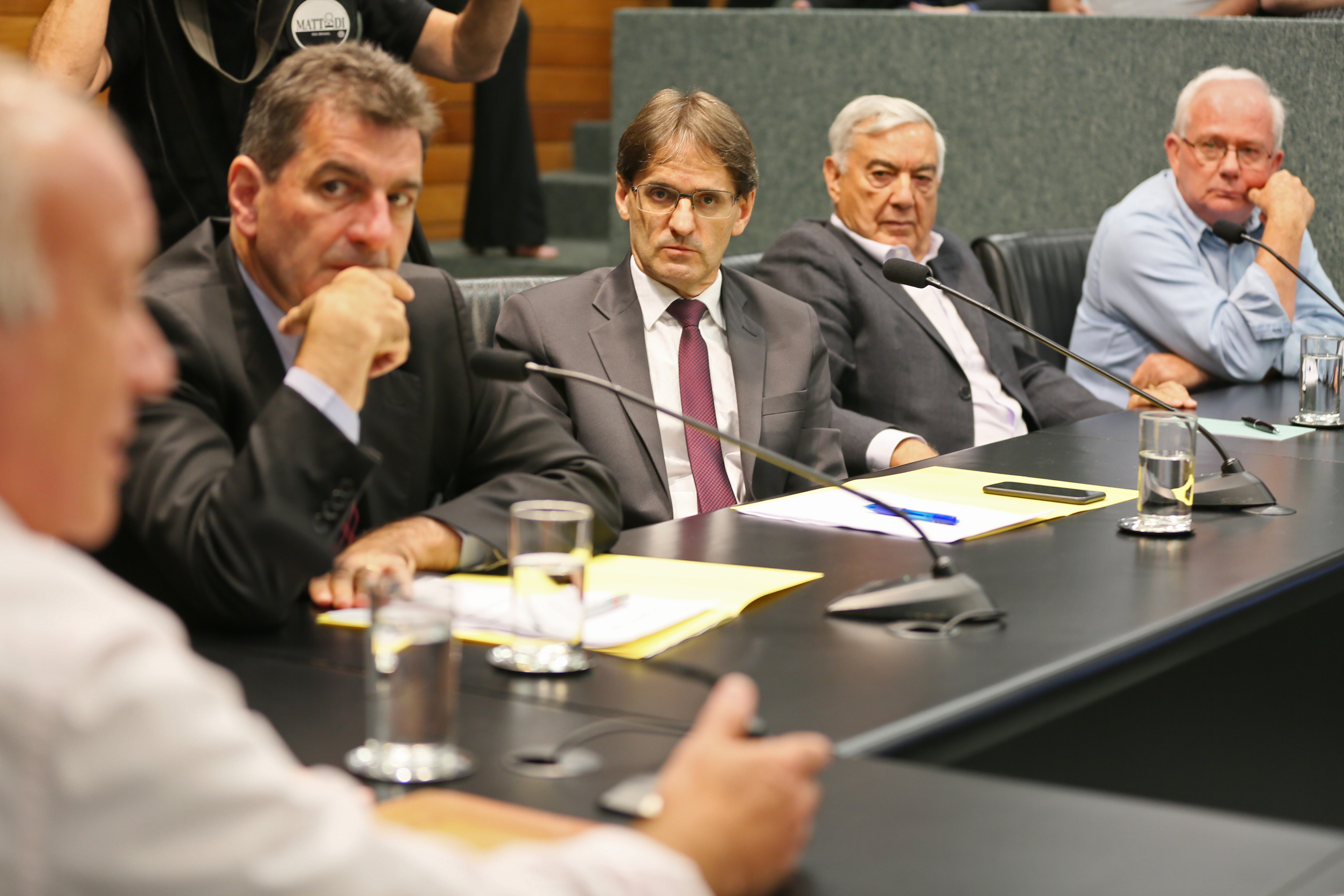 Comissão recebe o secretário de estado da Agricultura e da Pesca Ricardo de Gouvêa e a Presidente da Epagri Edilene Steinwandter para Informações das respectivas pastas.