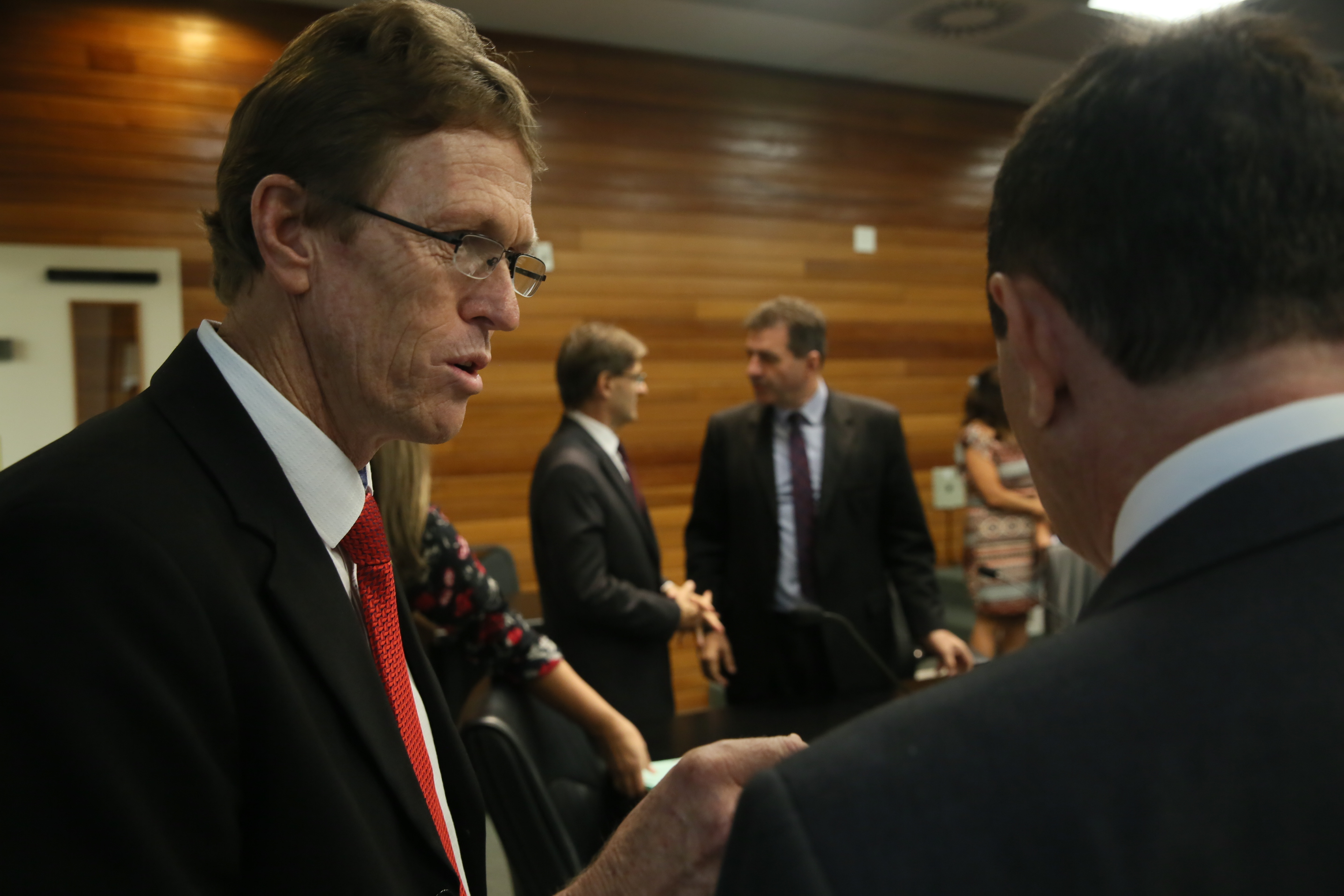 Comissão recebe o secretário de estado da Agricultura e da Pesca Ricardo de Gouvêa e a Presidente da Epagri Edilene Steinwandter para Informações das respectivas pastas.