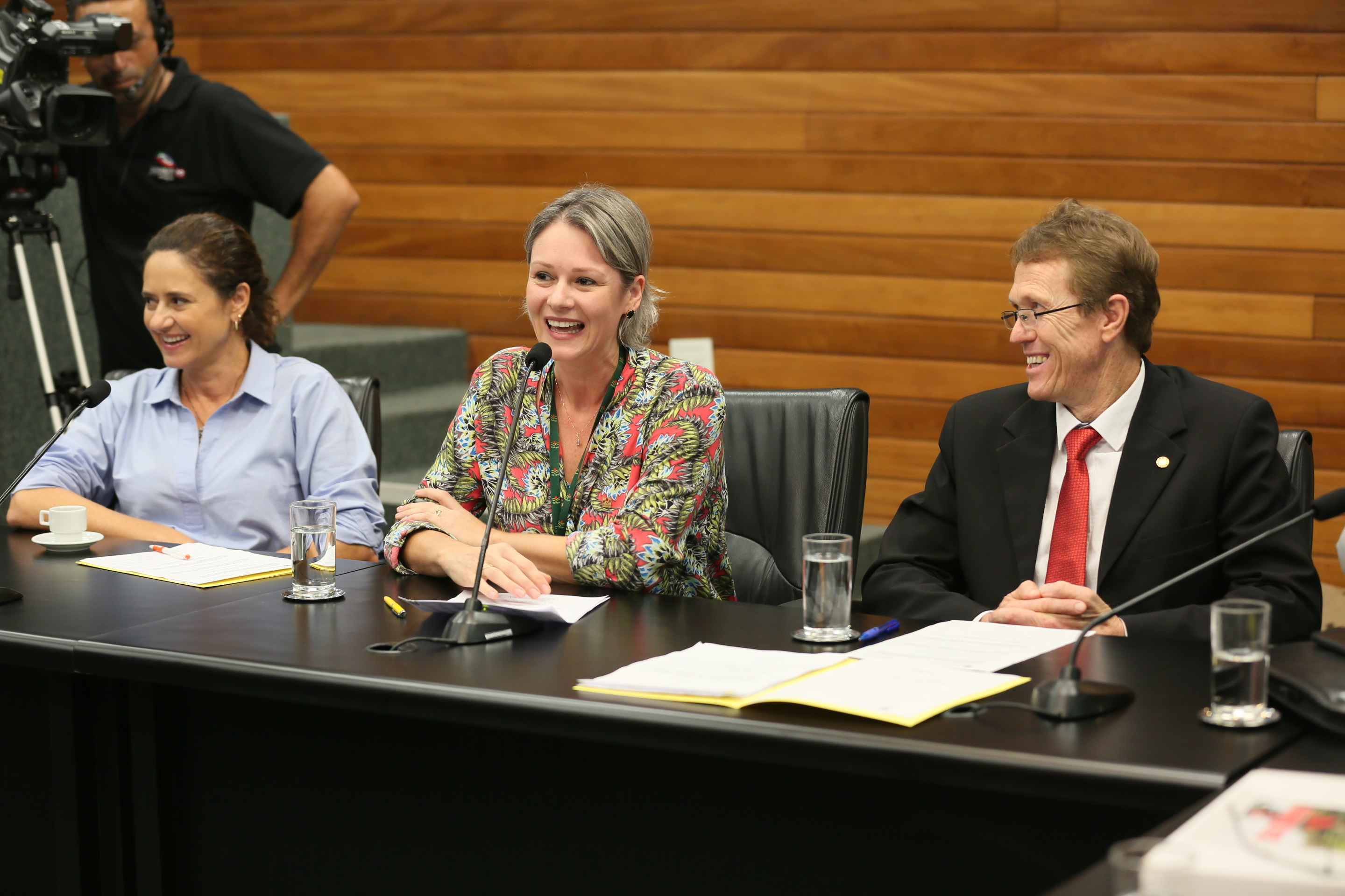 Comissão recebe o secretário de estado da Agricultura e da Pesca Ricardo de Gouvêa e a Presidente da Epagri Edilene Steinwandter para Informações das respectivas pastas.