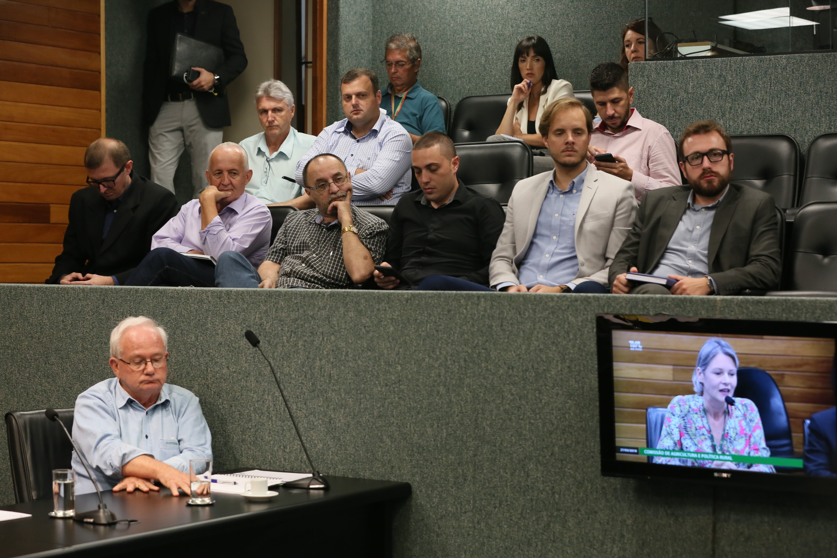 Comissão recebe o secretário de estado da Agricultura e da Pesca Ricardo de Gouvêa e a Presidente da Epagri Edilene Steinwandter para Informações das respectivas pastas.