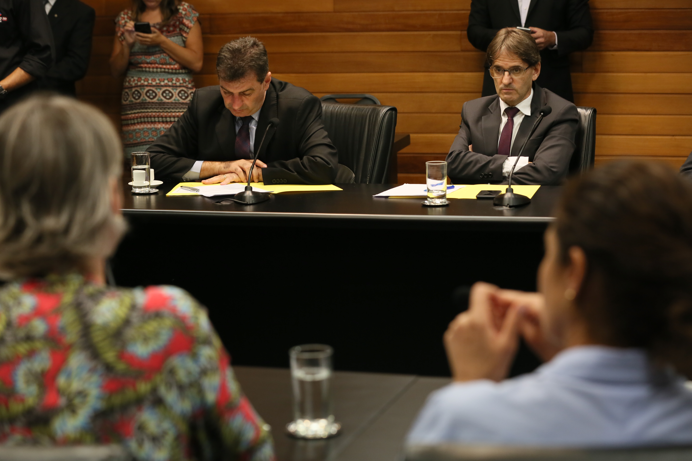 Comissão recebe o secretário de estado da Agricultura e da Pesca Ricardo de Gouvêa e a Presidente da Epagri Edilene Steinwandter para Informações das respectivas pastas.