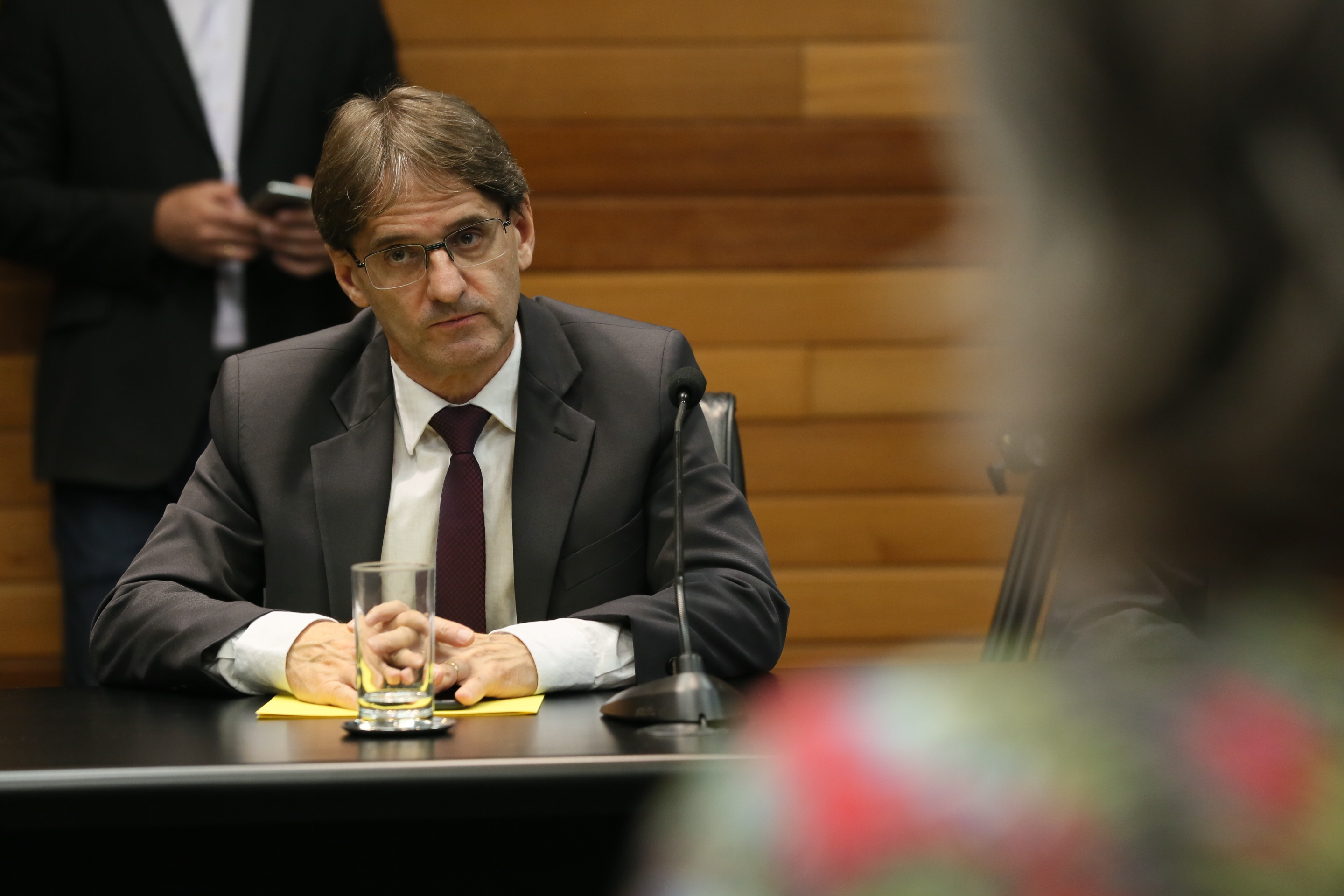 Comissão recebe o secretário de estado da Agricultura e da Pesca Ricardo de Gouvêa e a Presidente da Epagri Edilene Steinwandter para Informações das respectivas pastas.