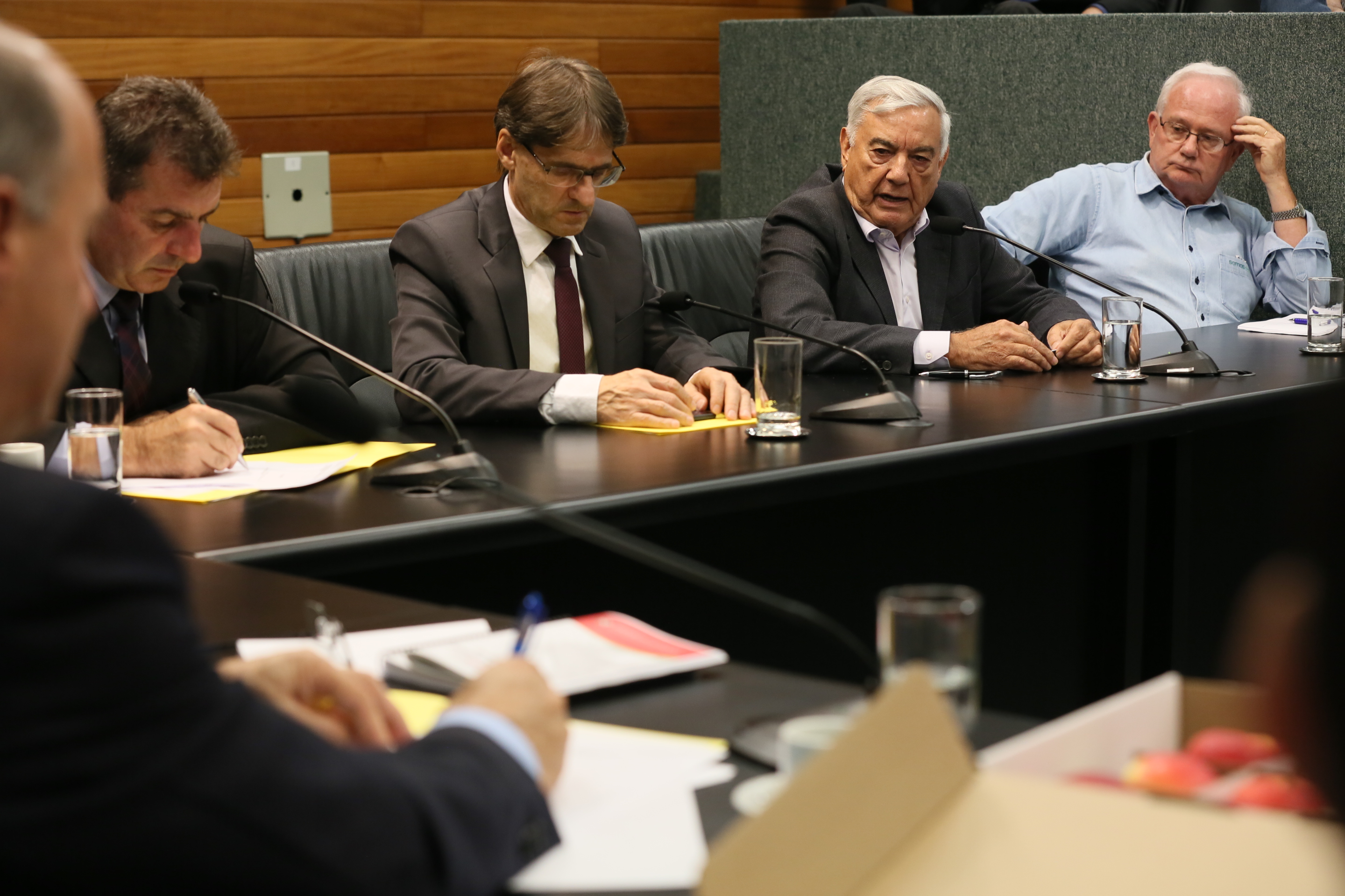 Comissão recebe o secretário de estado da Agricultura e da Pesca Ricardo de Gouvêa e a Presidente da Epagri Edilene Steinwandter para Informações das respectivas pastas.