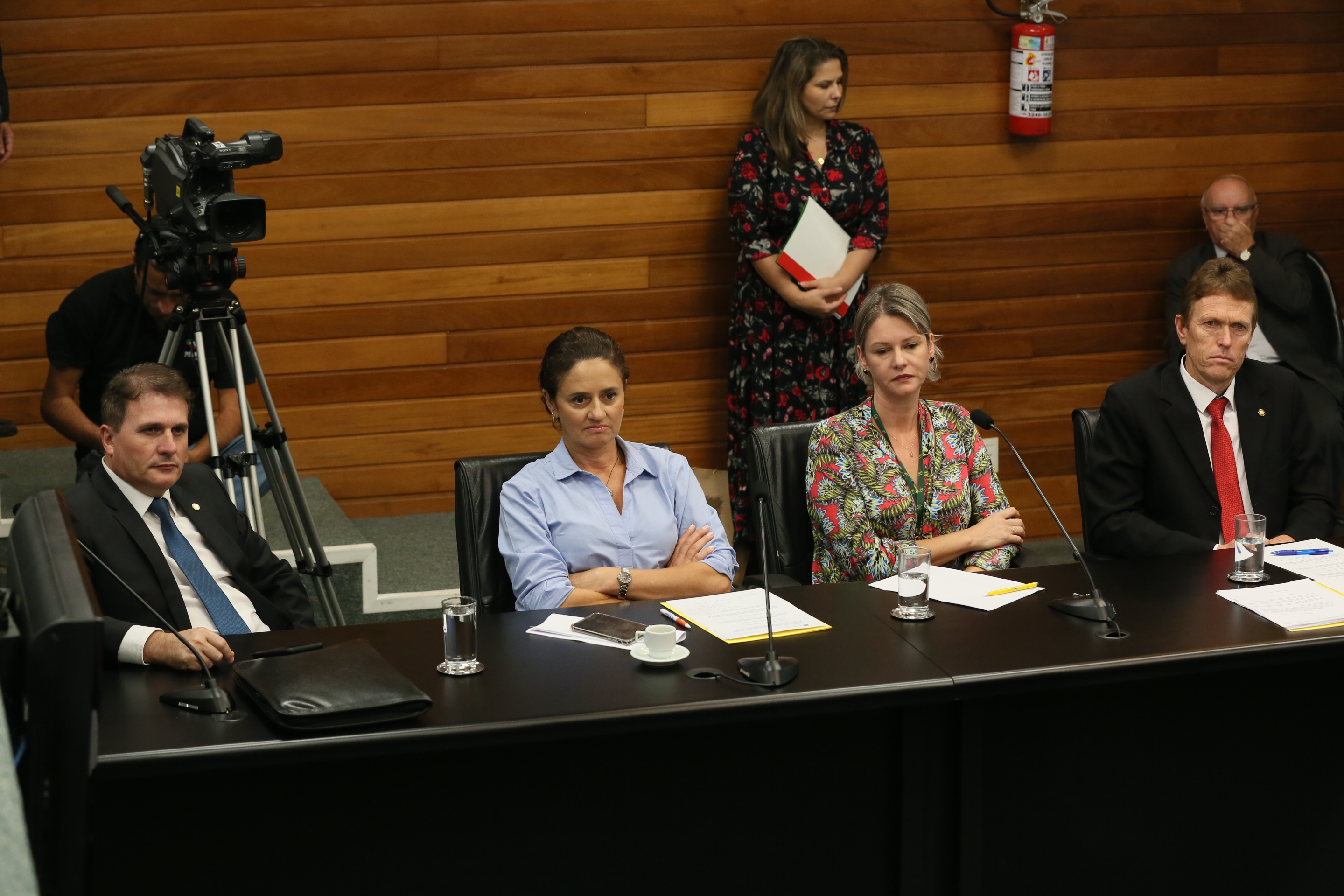 Comissão recebe o secretário de estado da Agricultura e da Pesca Ricardo de Gouvêa e a Presidente da Epagri Edilene Steinwandter para Informações das respectivas pastas.