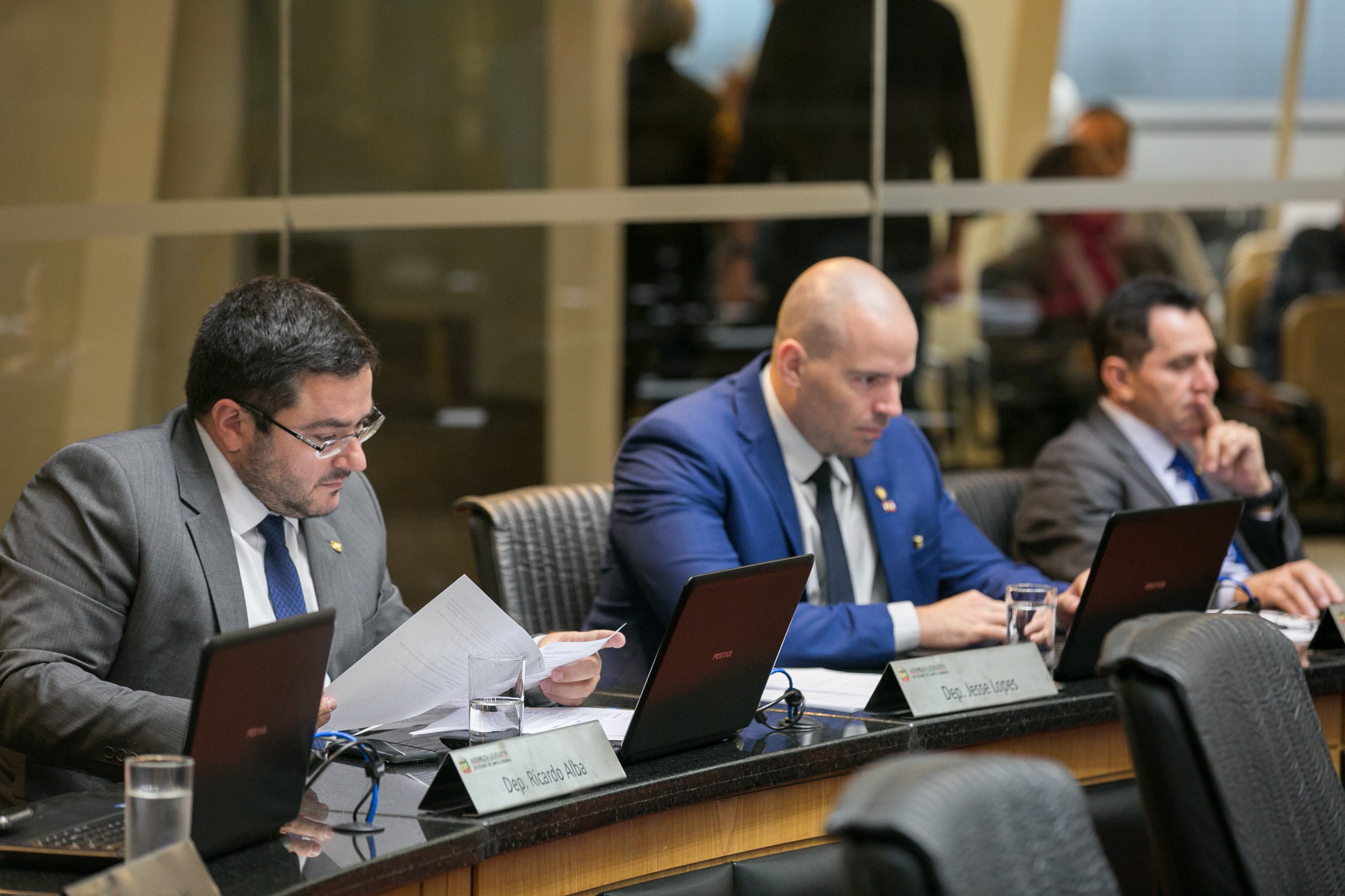 Deputado Ricardo Alba (PSL) e Deputado Jessé Lopes (PSL)