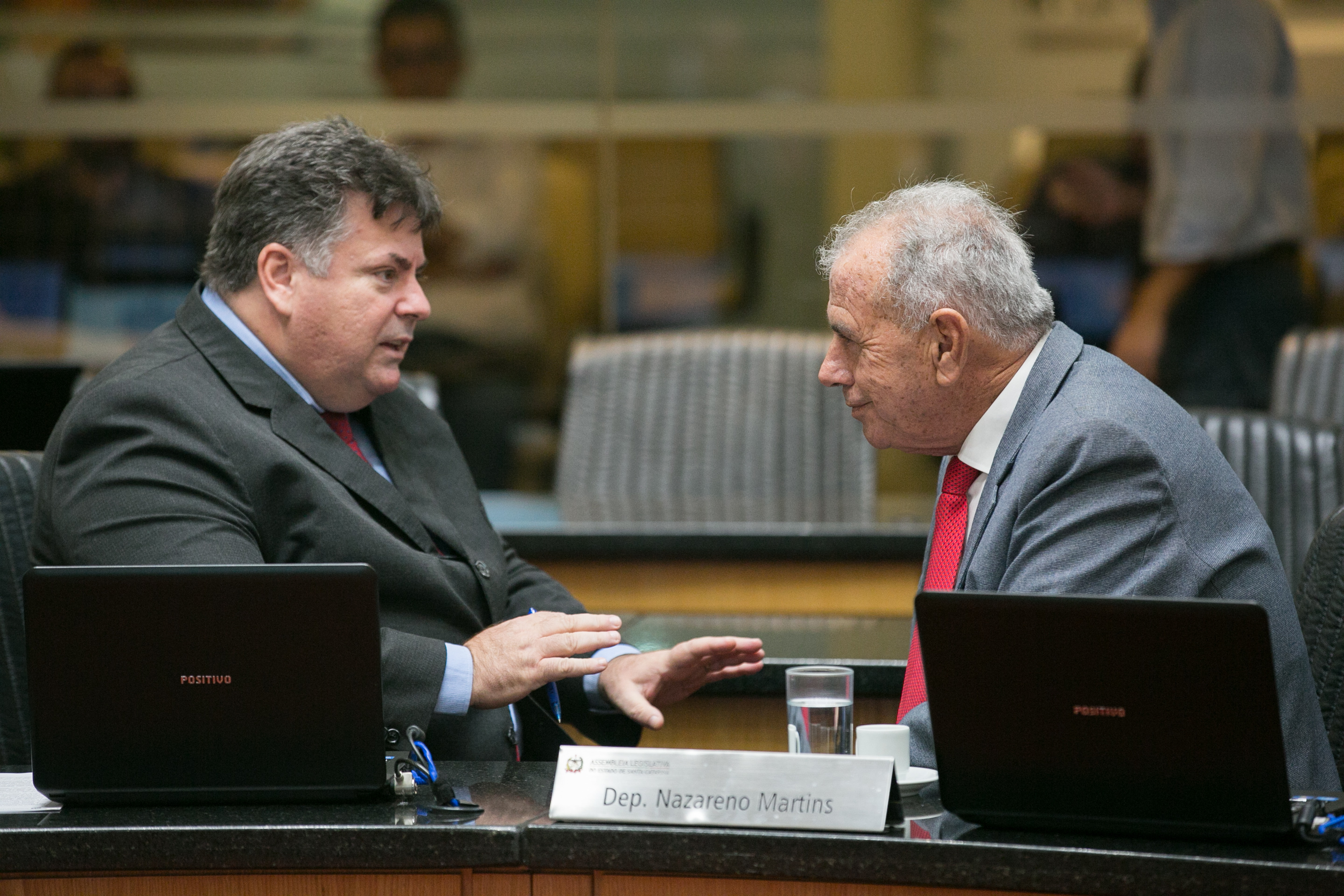 Deputado Sergio Motta (PRB) e Deputado Nazareno Martins (PSB)