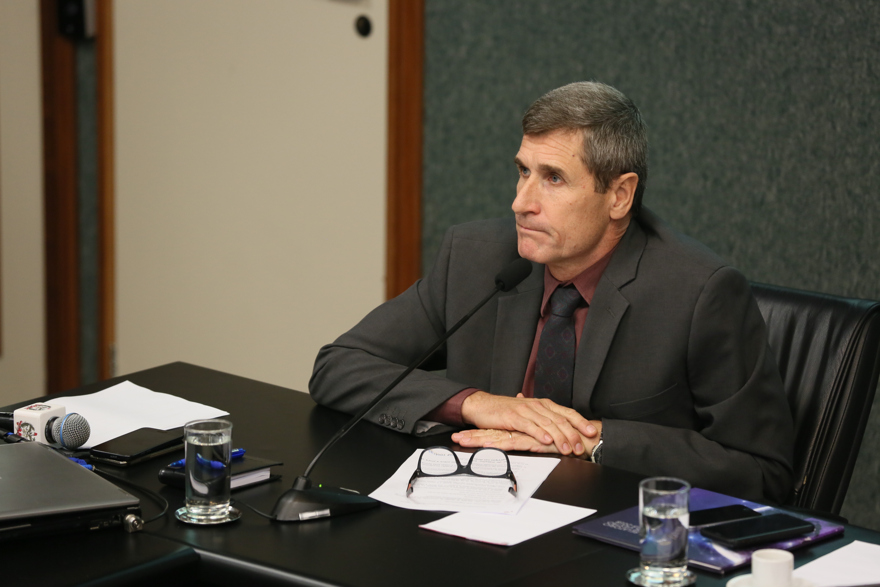 Secretário de Estado da Infraestrutura Carlos Hassler.