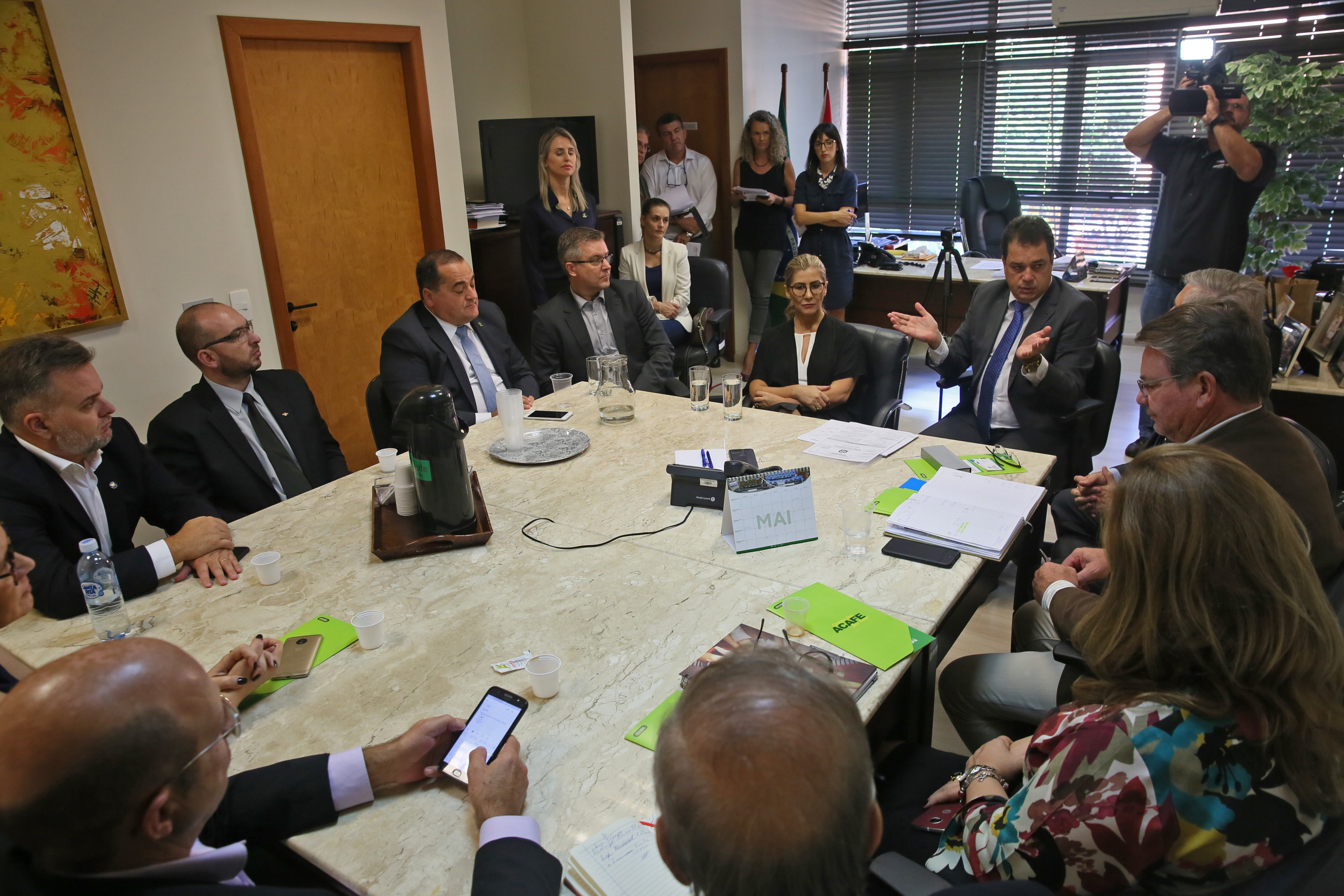 Reunião da Frente Parlamentar pelas Universidades Comunitárias de SC.