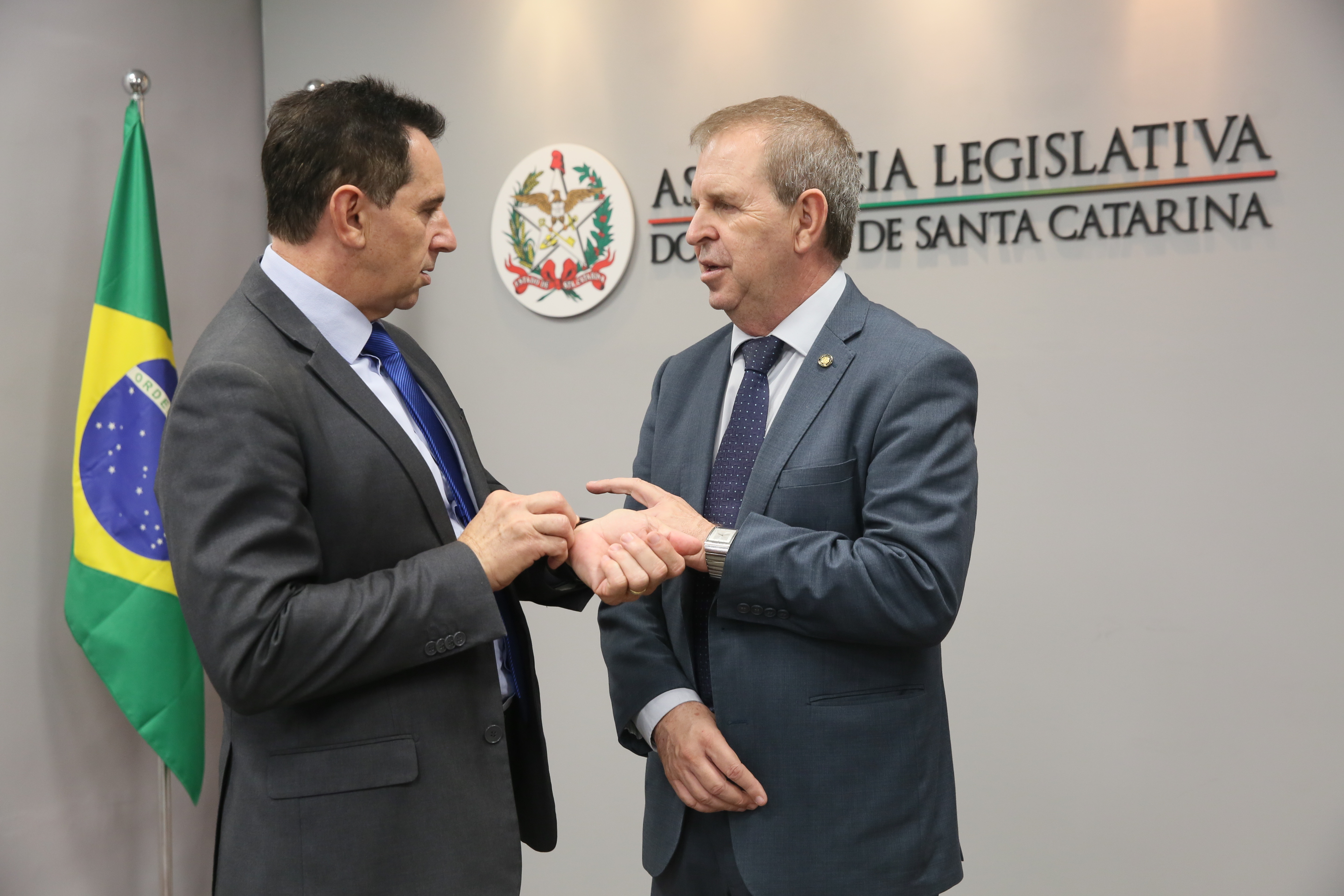 Deputado Mauricio Eskudlark (PR) é o novo líder do governo. Deputado Coronel Mocellin (PSL) assume a vice-liderança.