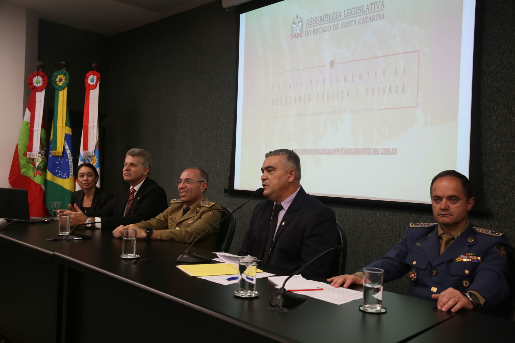 Lançada a Frente Parlamentar da Segurança Pública e Privada