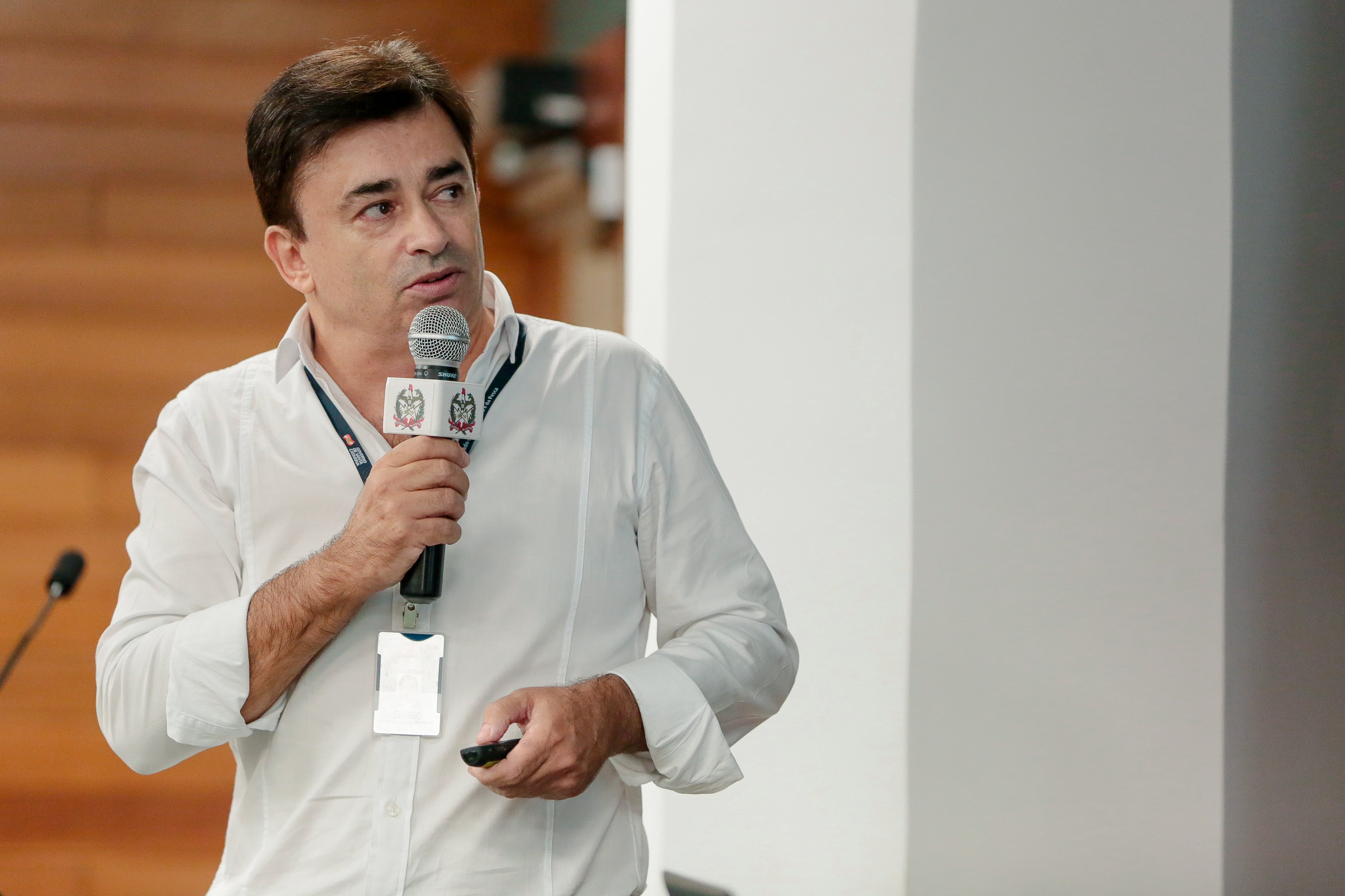 Sergio Winckler, Gerente de Pesca da Secretaria de Estado da Agricultura e Pesca