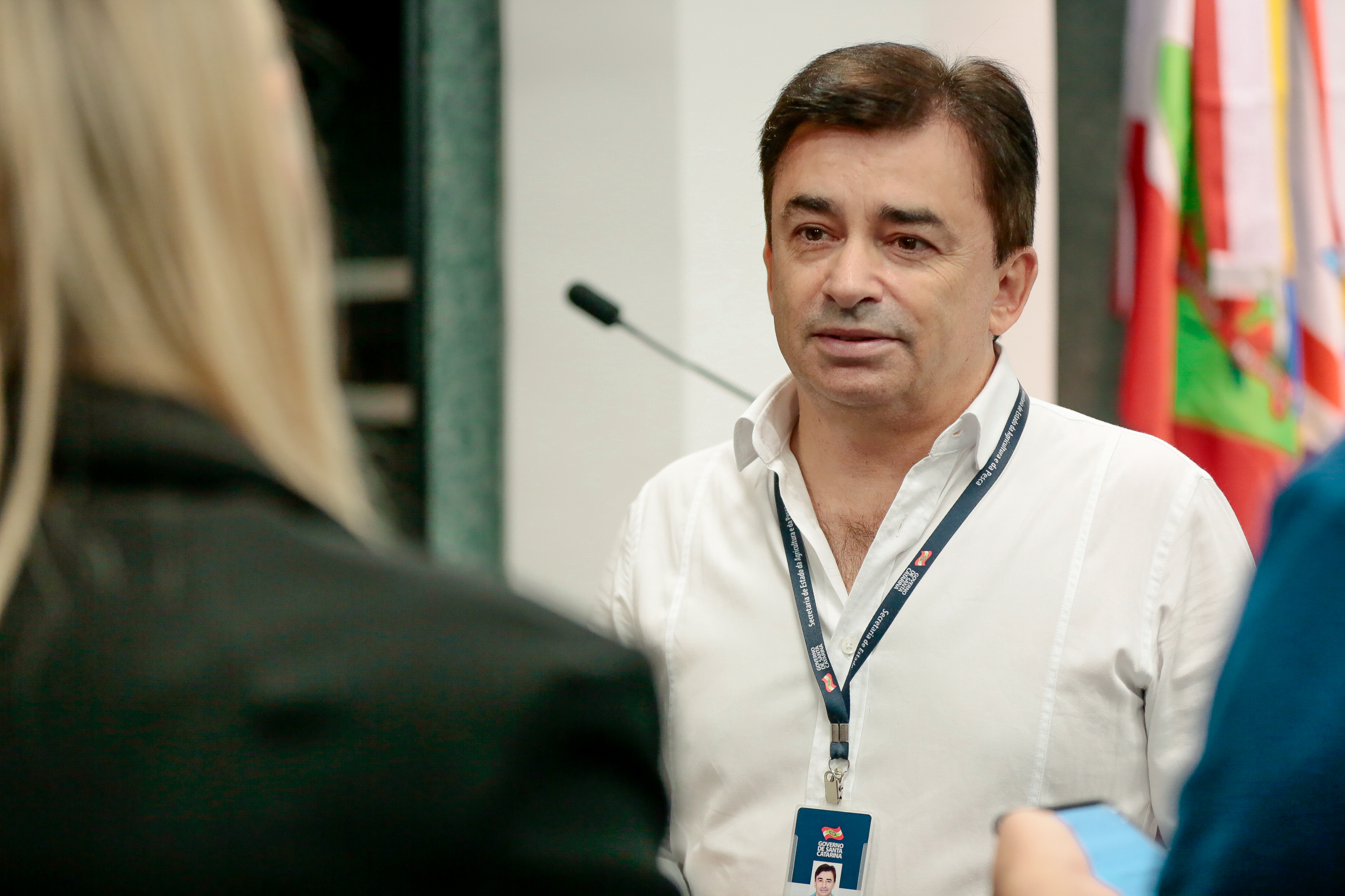 Sergio Winckler, Gerente de Pesca da Secretaria de Estado da Agricultura e Pesca