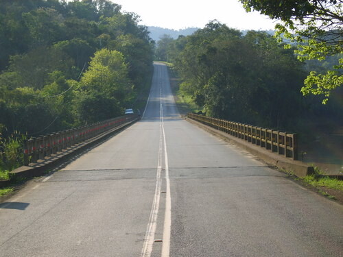 Altair Silva cobra melhorias para a SC-283 e a ponte do rio Jacutinga