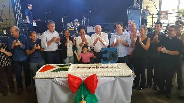 Rodrigo Minotto participa das comemorações dos 30 anos de Forquilhinha