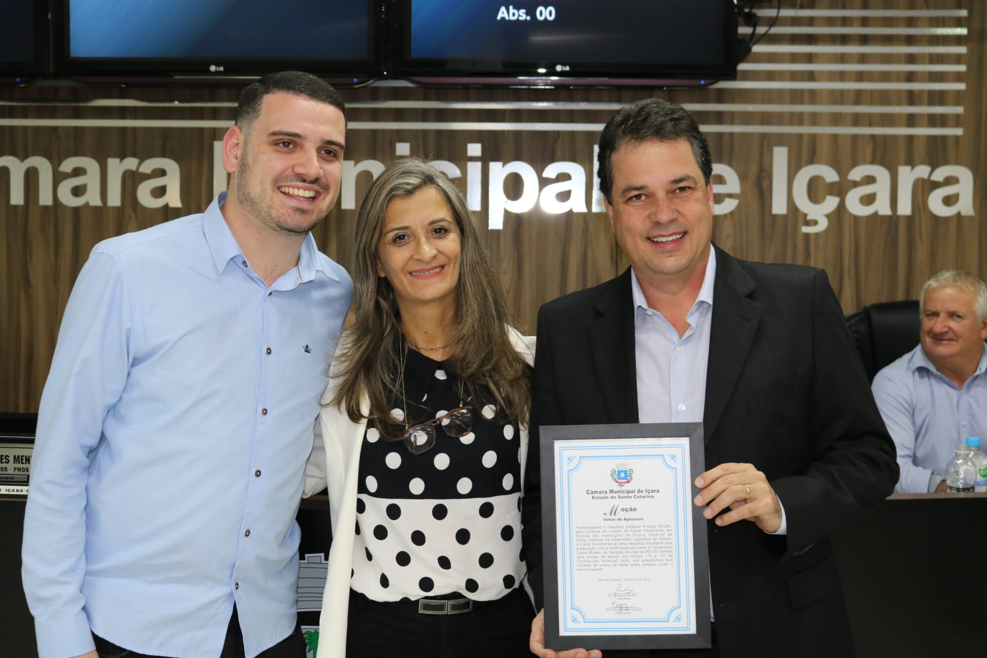 Minotto prestigia inauguração de centro de educação em Forquilhinha