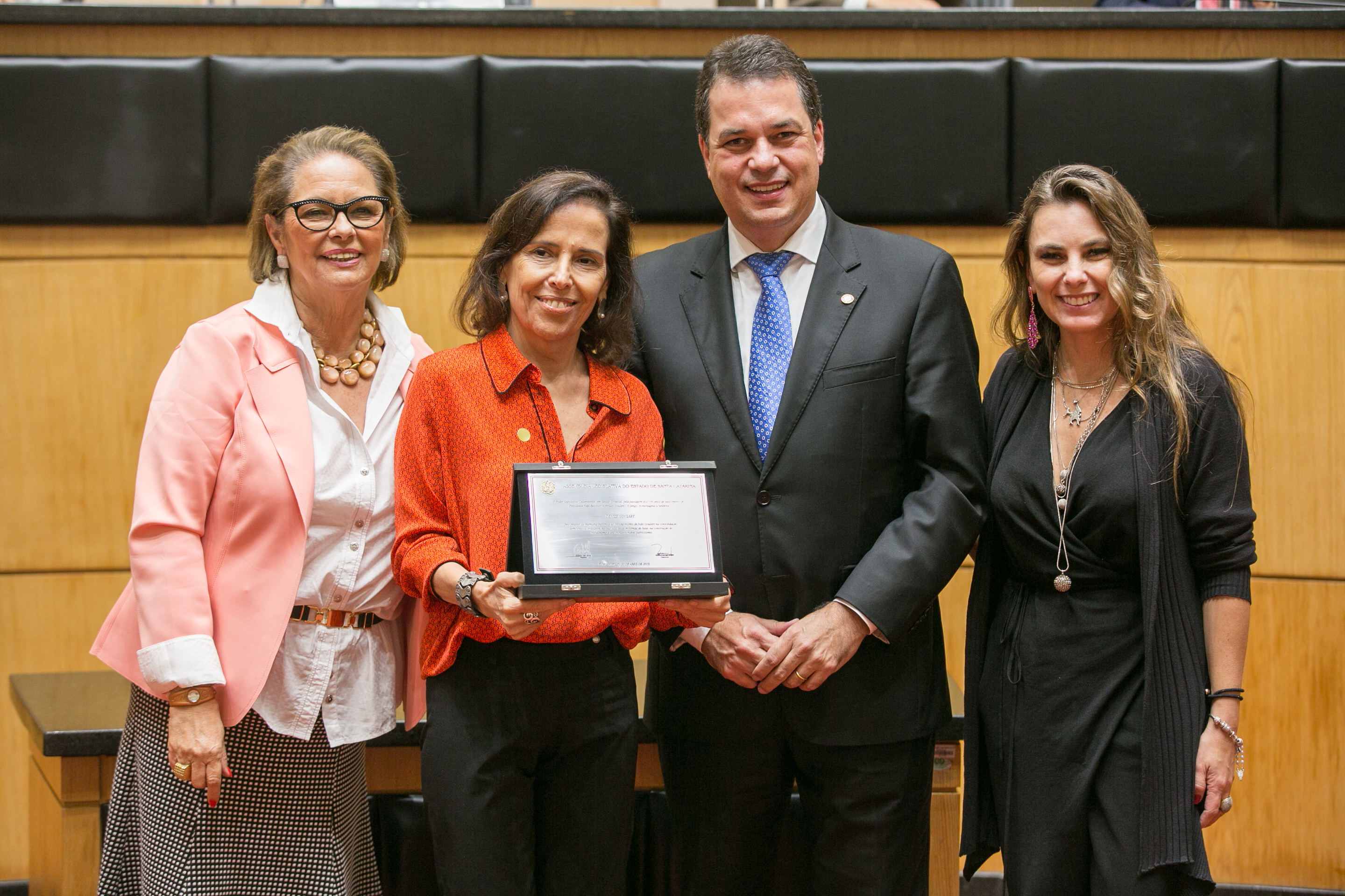 Homenagem à filha de João Goulart, Denize Goulart