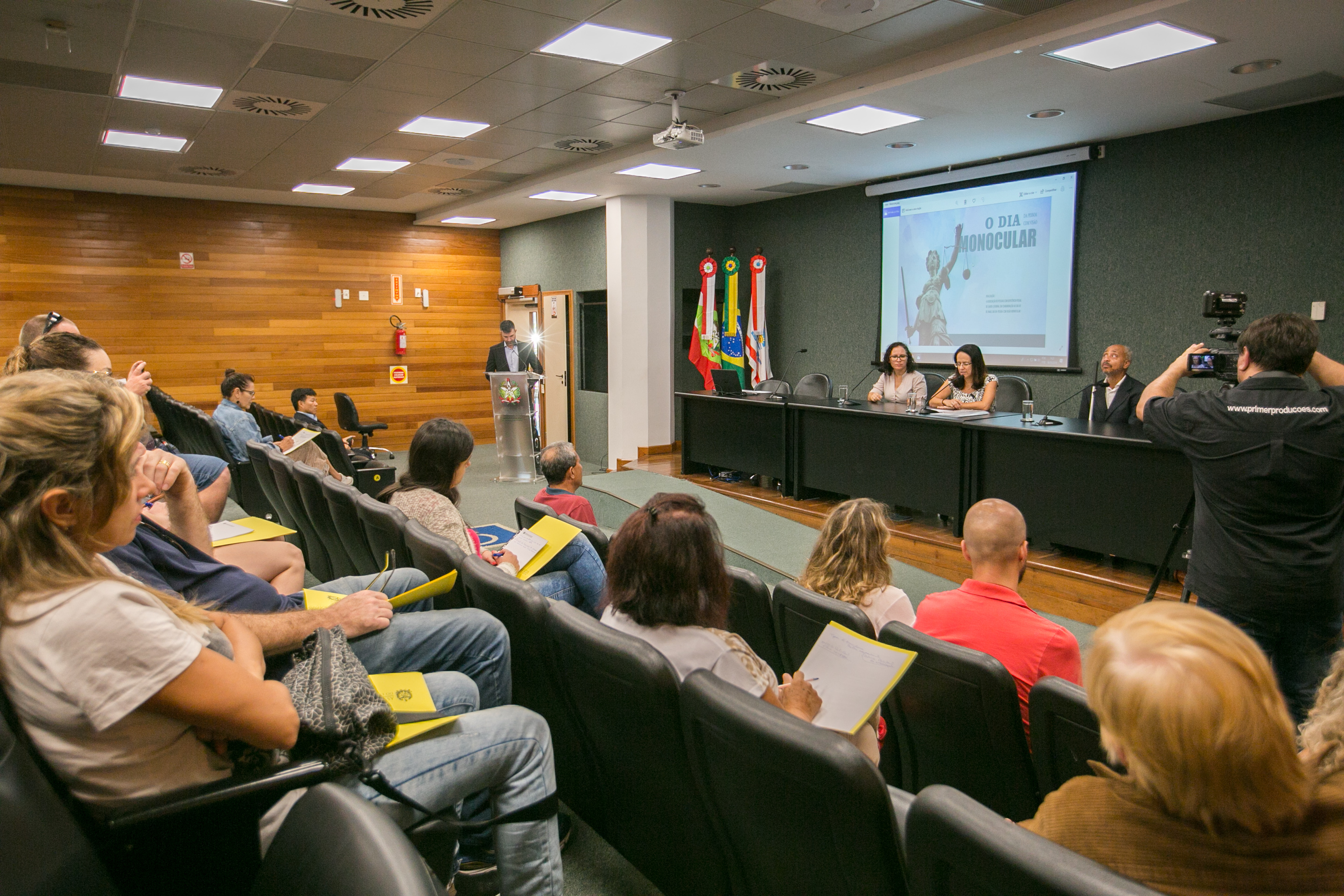 Seminário dia da pessoa com visão Monocular