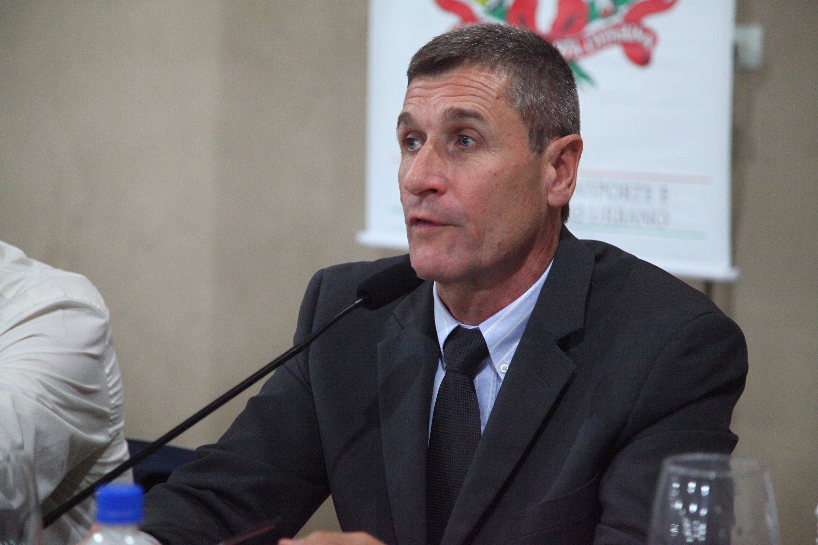 Audiência Pública sobre a Cratera na Rodovia SC 108 em São João Batista - Secretário de Estado Carlos Hassler