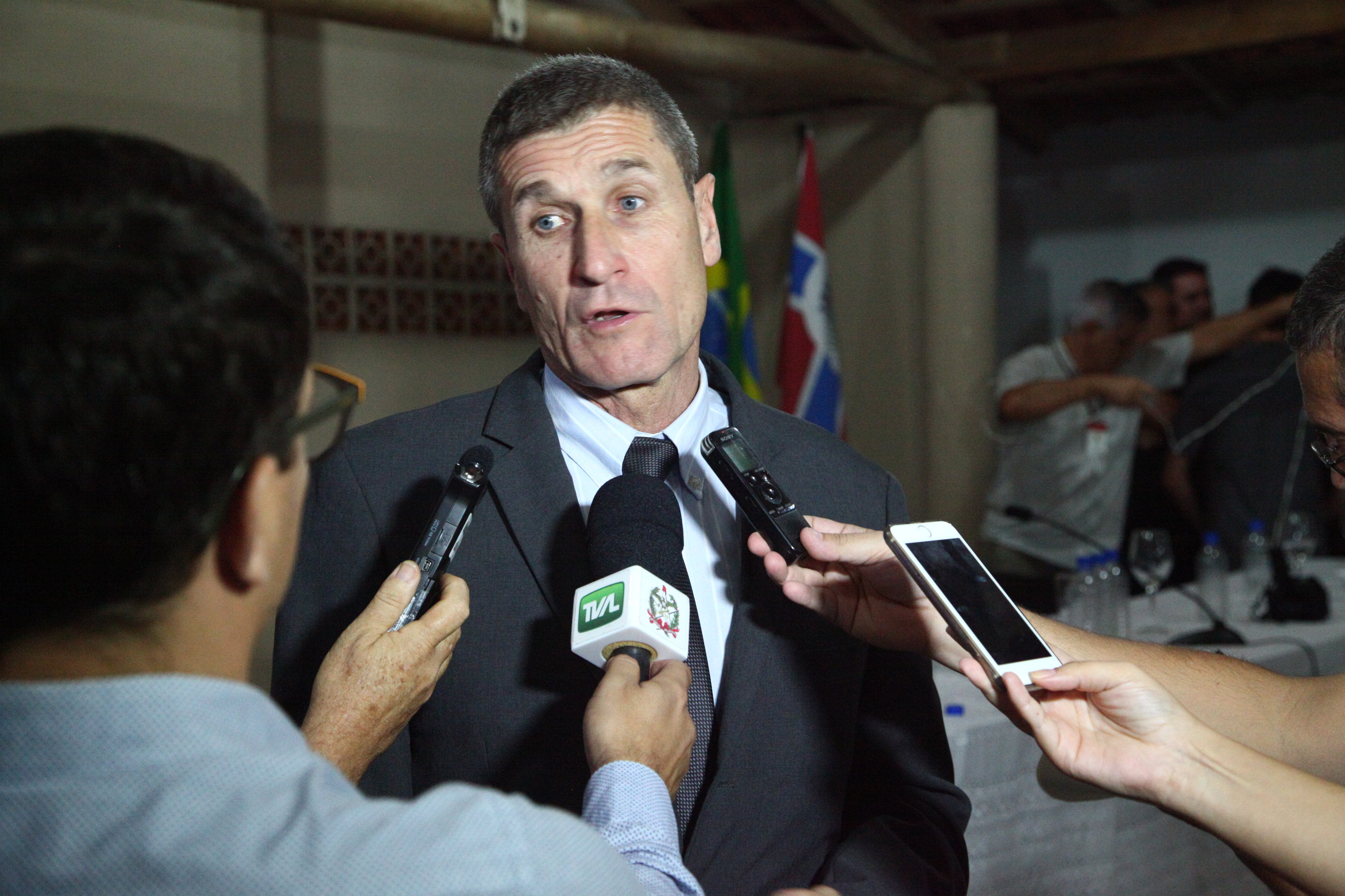Audiência Pública sobre a Cratera na Rodovia SC 108 em São João Batista - Secretário de Estado Carlos Hassler