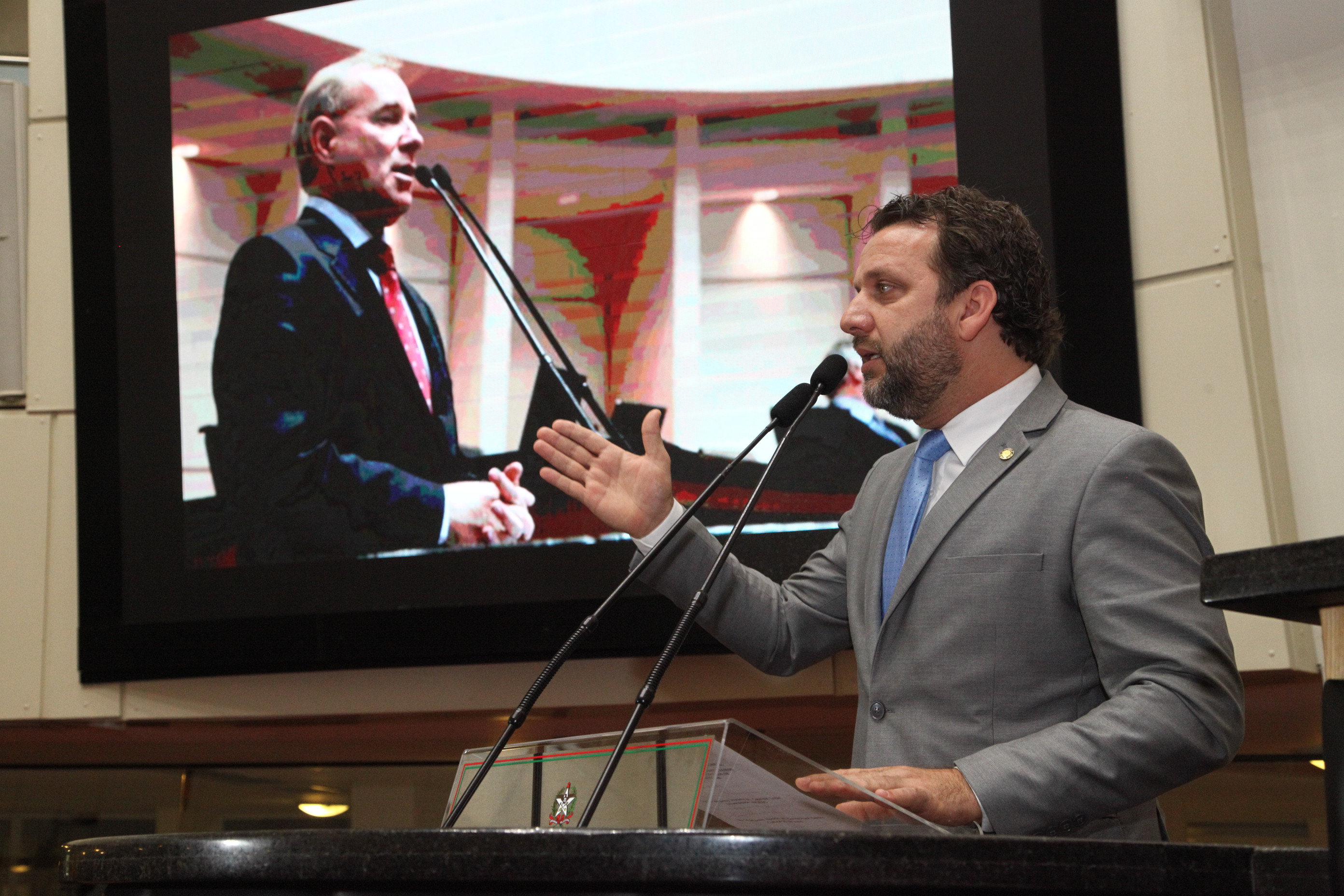 Sessão Plenária em 23/05/2019 - Deputado Jerry Comper (MDB)