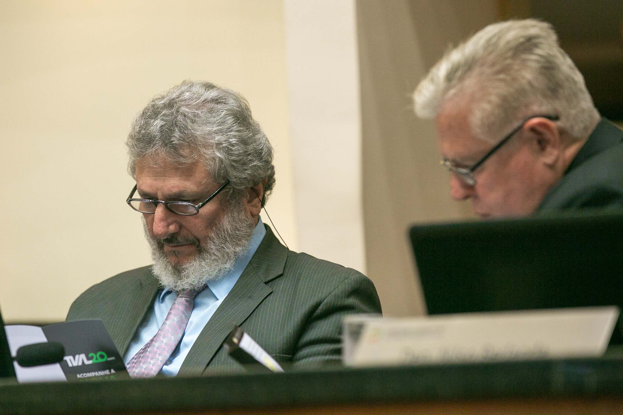 Deputado Padre Pedro Baldissera (PT) e Deputado Nilso Berlanda (PR)