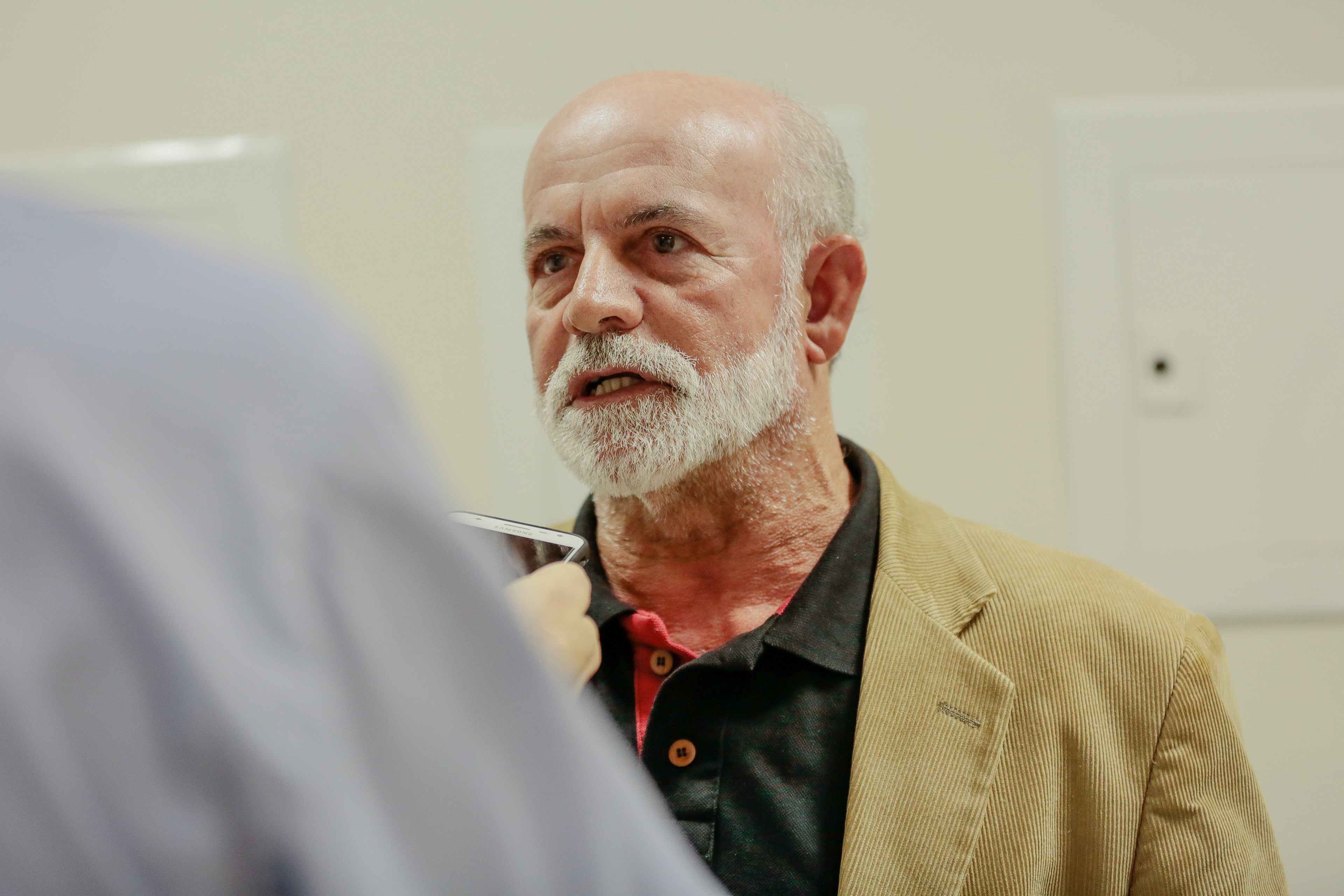 Ademir Dario dos Santos, Vice-Presidente da Associação de Maricultores e Pescadores do Sul da Ilha (Amprosul)