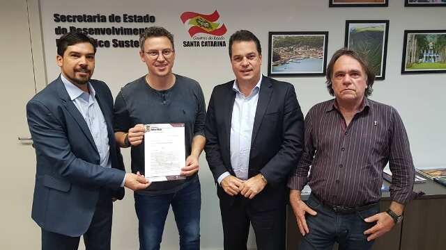 Rodrigo Minotto busca viabilizar distrito industrial para Lebon Régis