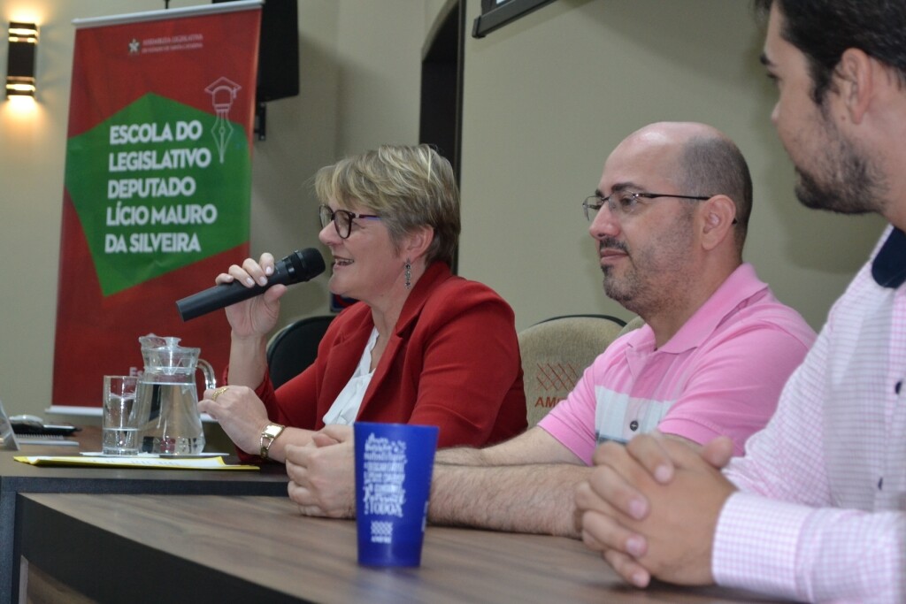 Luciane Carminatti é a deputada mais atuante na tribuna
